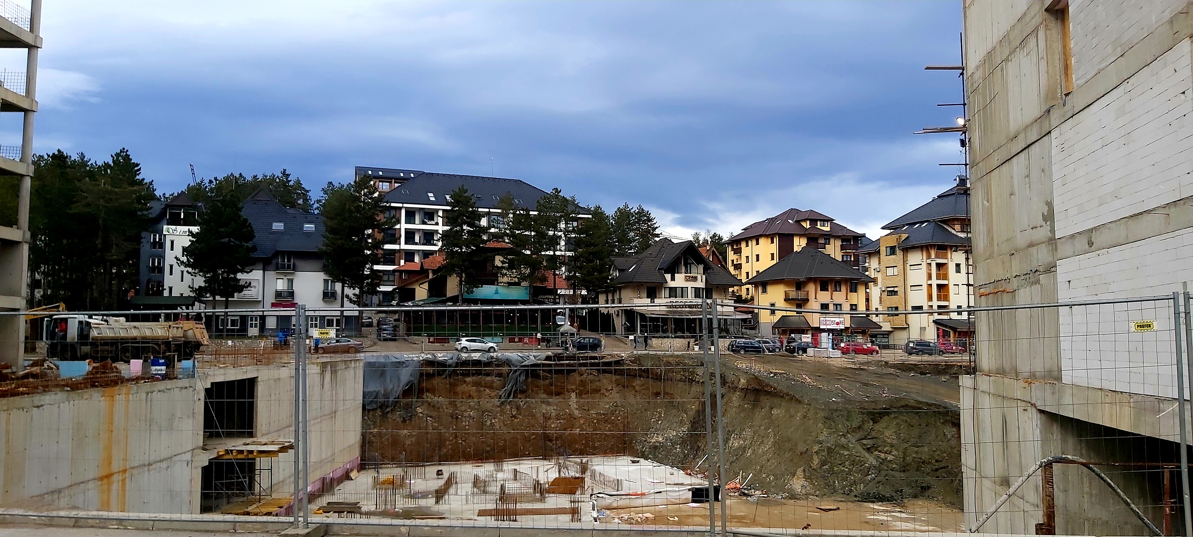 zlatibor 10.01.2023  betoniran