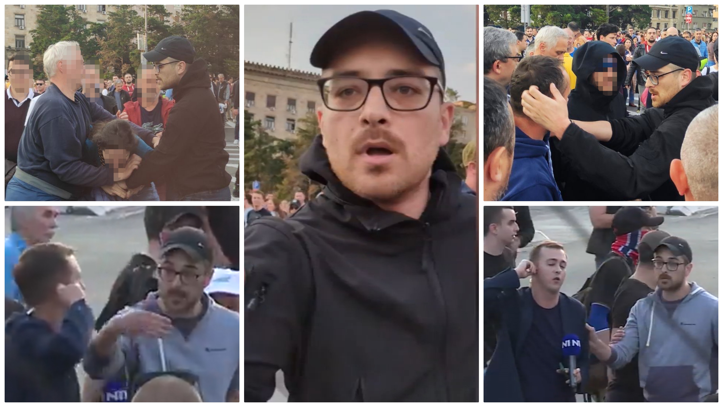 ilija vuksanovic napad na novinara n1 incident