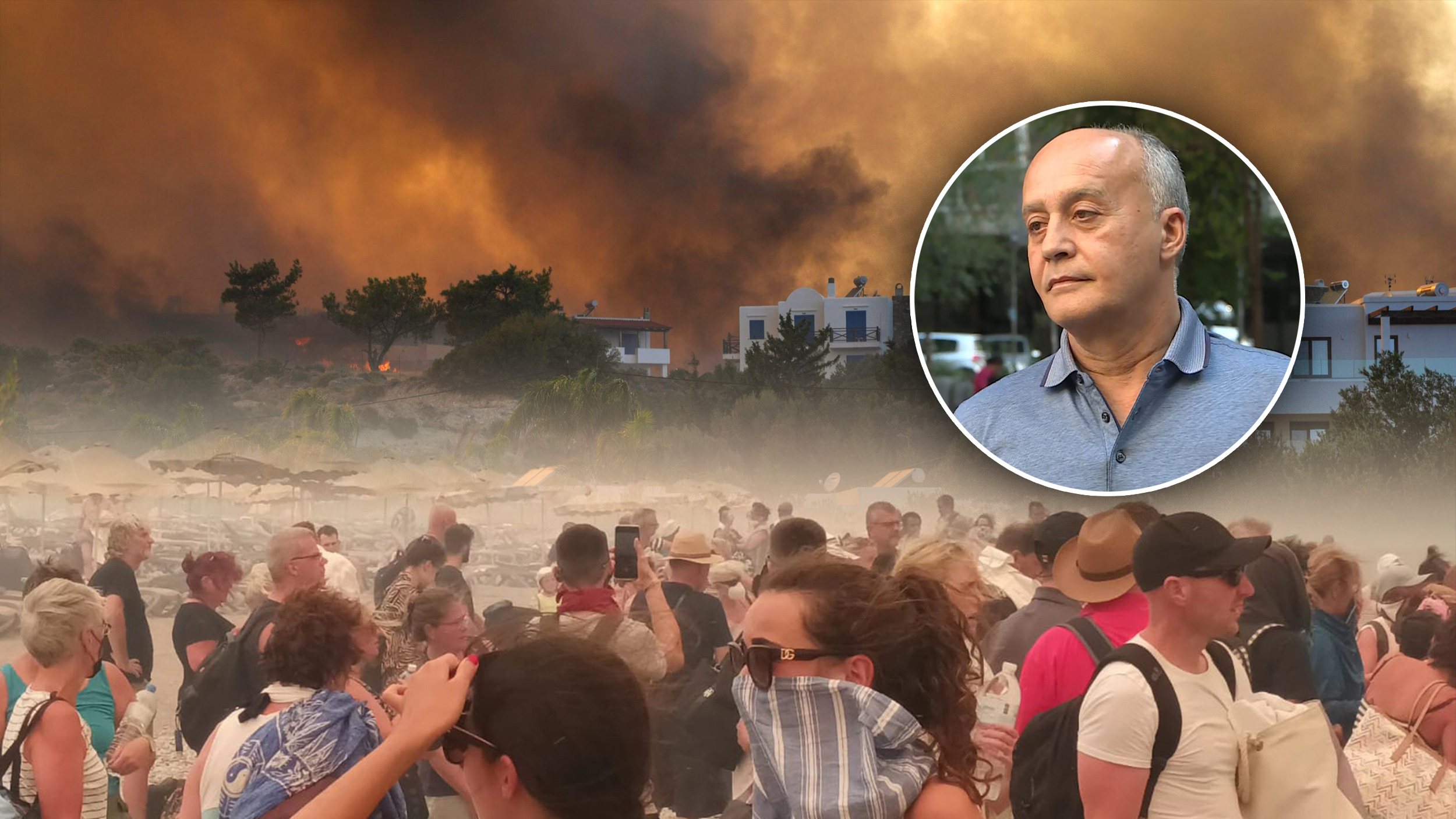 Rodos pozar, Aleksandar Seničić