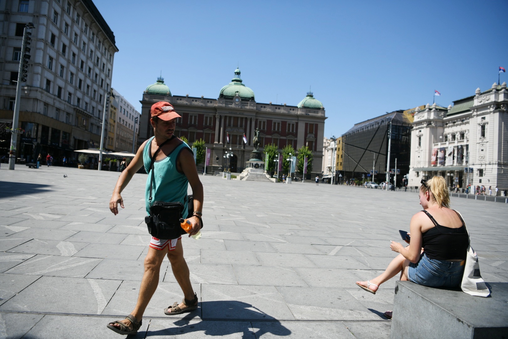 Beograd 22. jul 2022. Visoka letnja temperatura, toplotni talas Lucifer, vrucina, leto, vreme, vremenska prognoza Foto:Vesna Lalić/Nova.rs