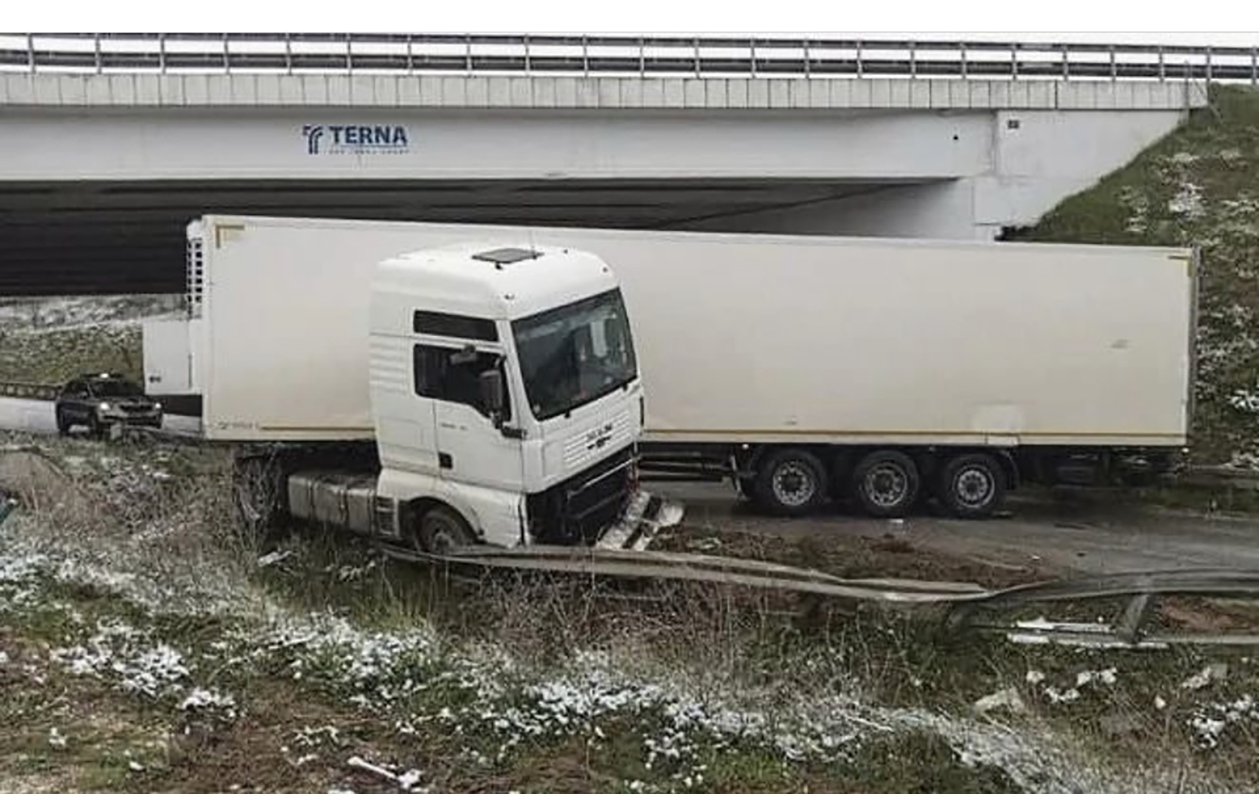 Prevrnuo se kamion kod Vranja