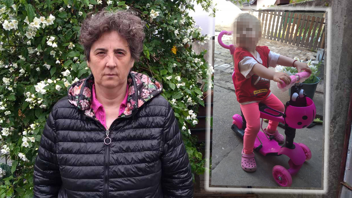 Erika Ozorak i devojčica Martina, hraniteljska porodica, oduzeto dete, kombo Foto: Privatna arhiva