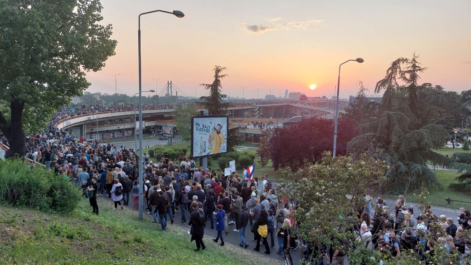 Beograd 19. maj 2023. Protest protiv nasilja drugi po redu Foto:Slađana Đermanović/Nova.rs