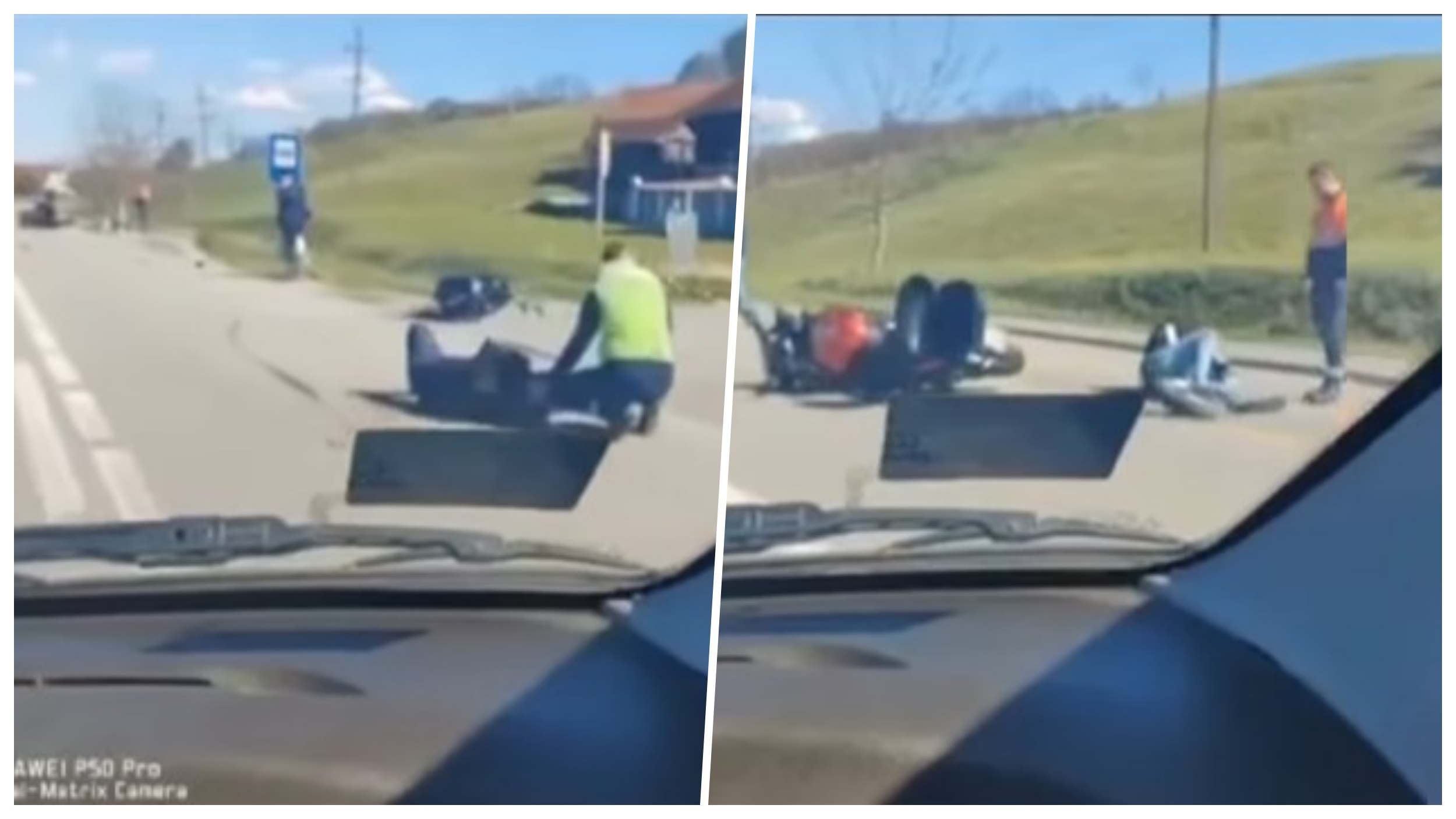 Teško povređen motociklista na lozničkom putu u Valjevu