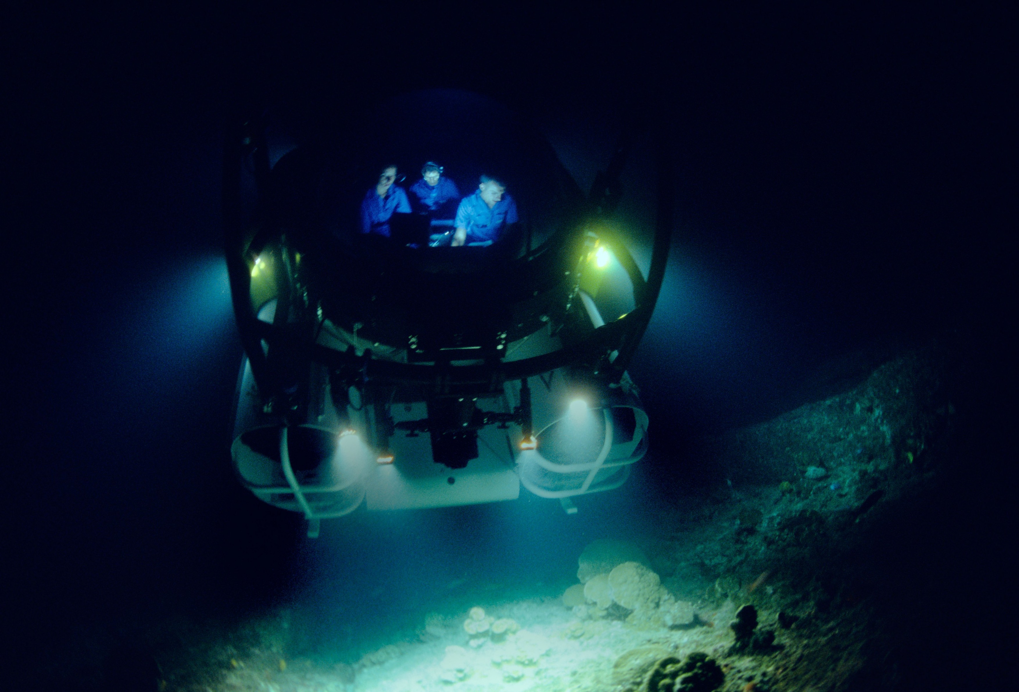 DeepSee deep diving submersible Cocos Island Costa Rica Pacific Ocean