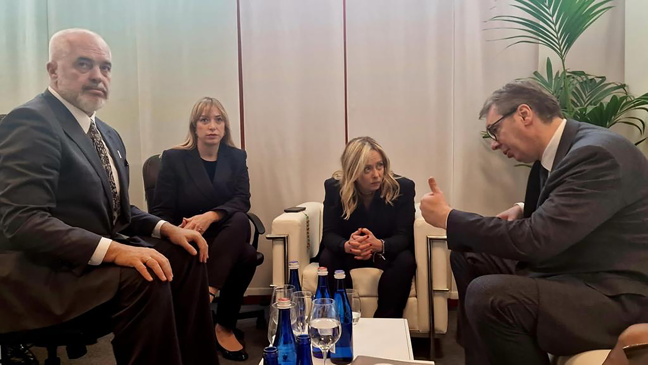 EDI RAMA, ĐORĐA MELONI, ALEKSANDAR VUČIĆ