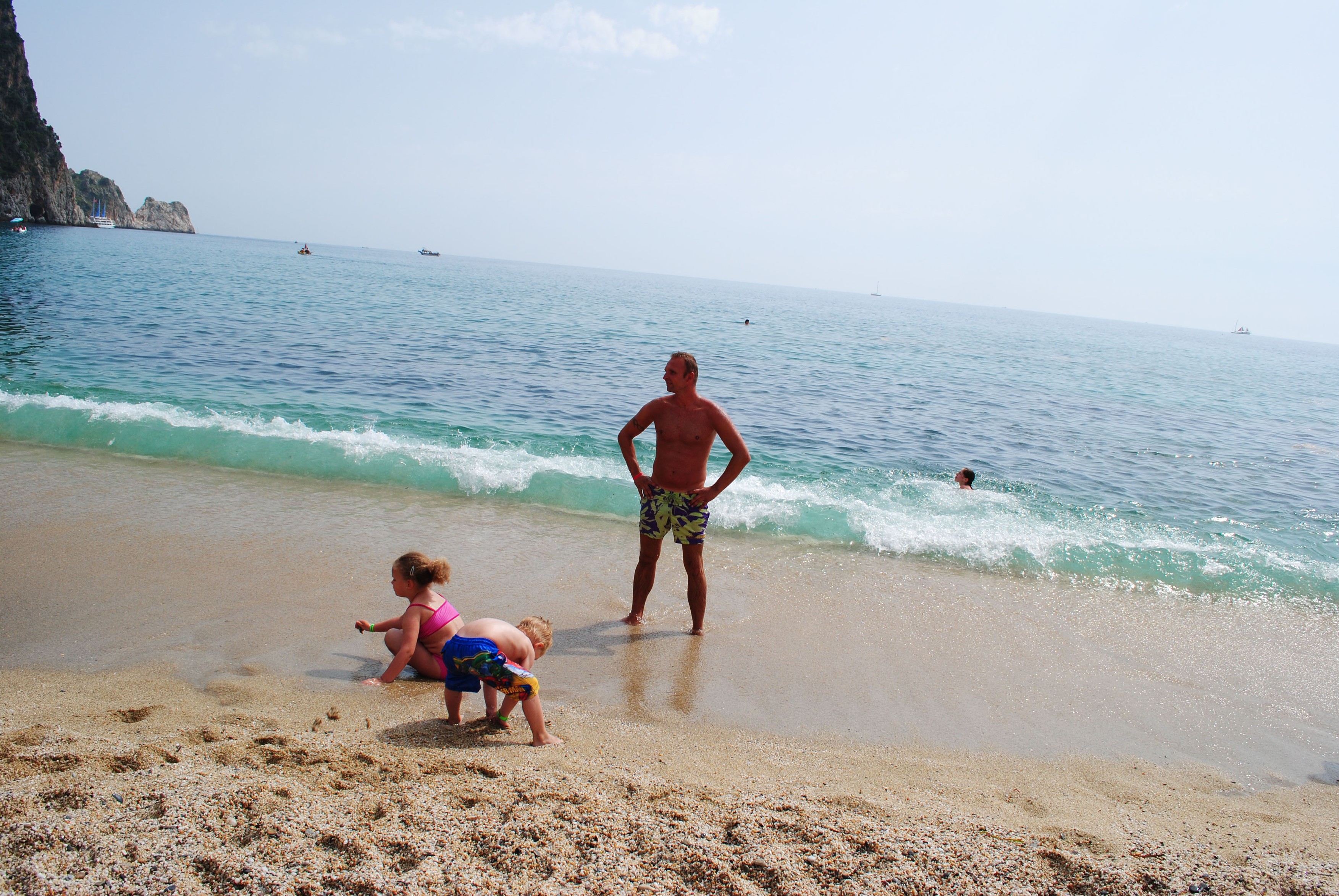 Cleopatra beach in Alanya,Turkey