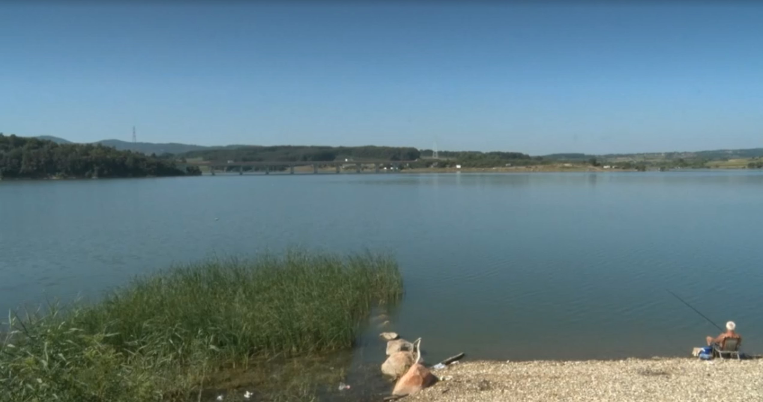 Veštačko akumulaciono jezero Gruža kod Knića Foto: N1