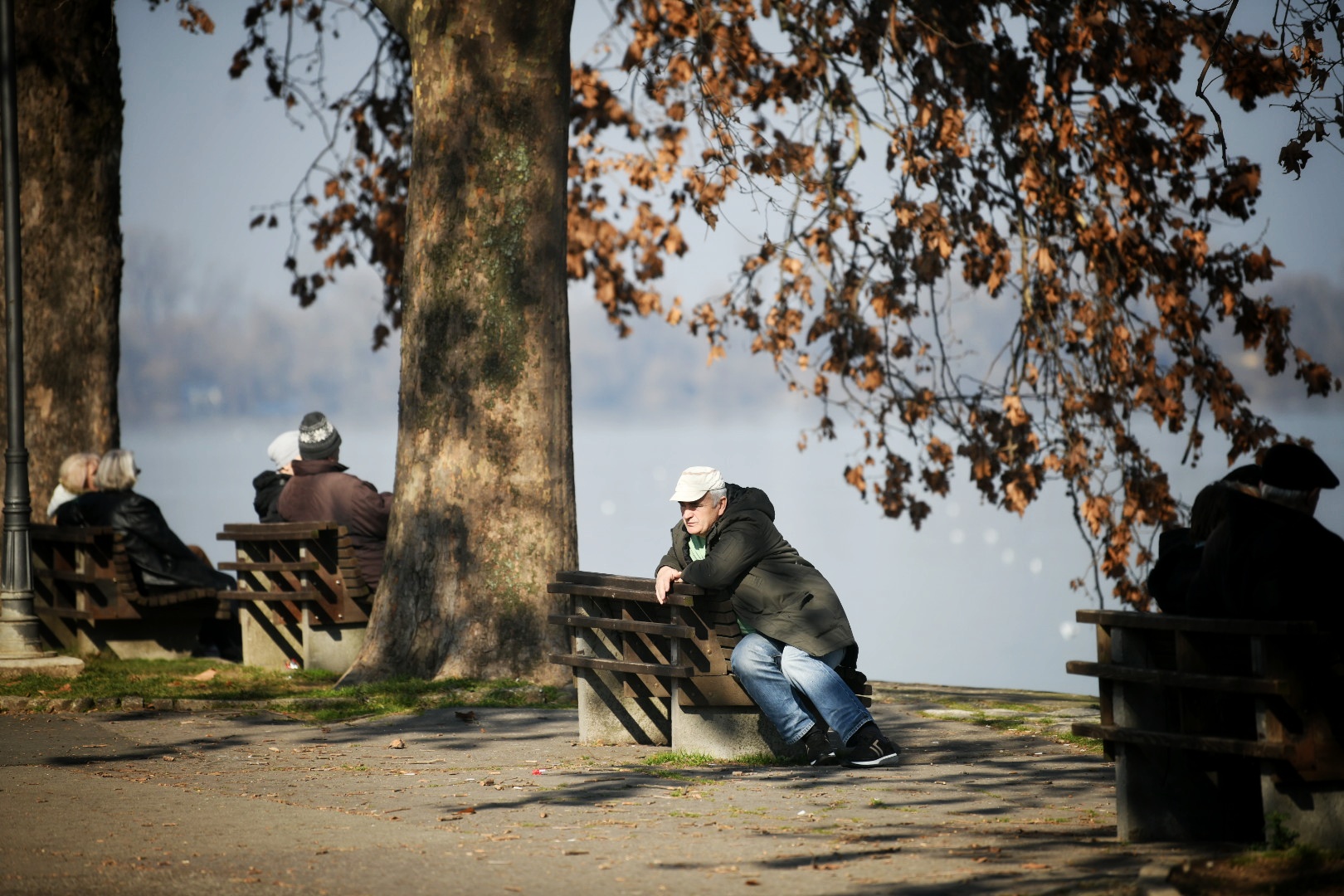beograd Zemun zemunski kej 16.02.2023 lepo vreme