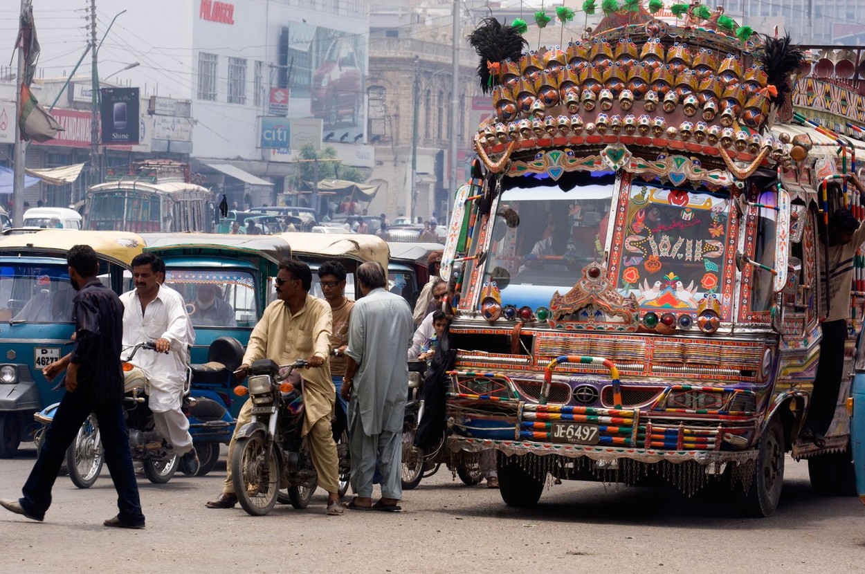 Street in Karachi, Pakistan
