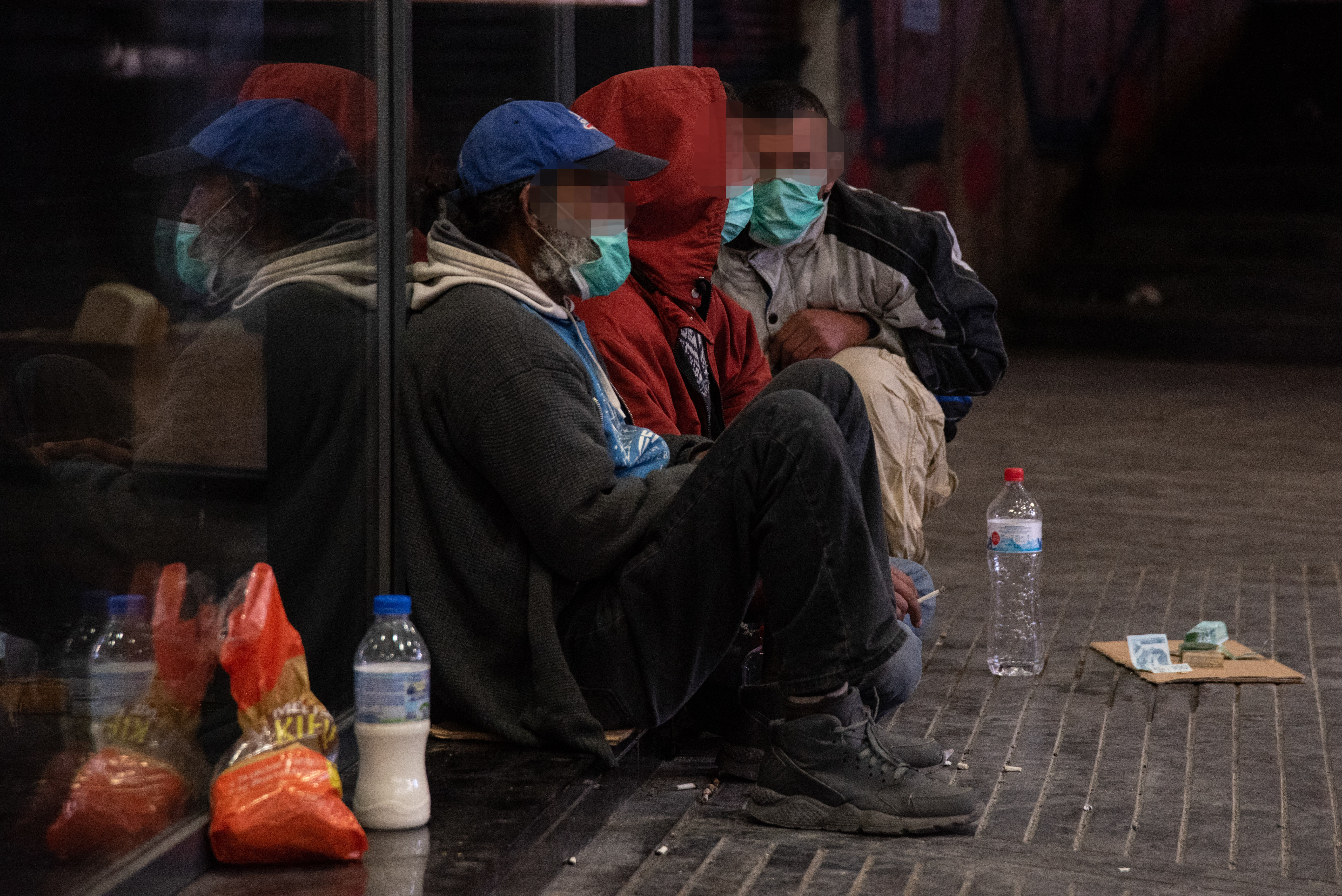 BLUR beskućnici, vanredno stanje, policijski čas