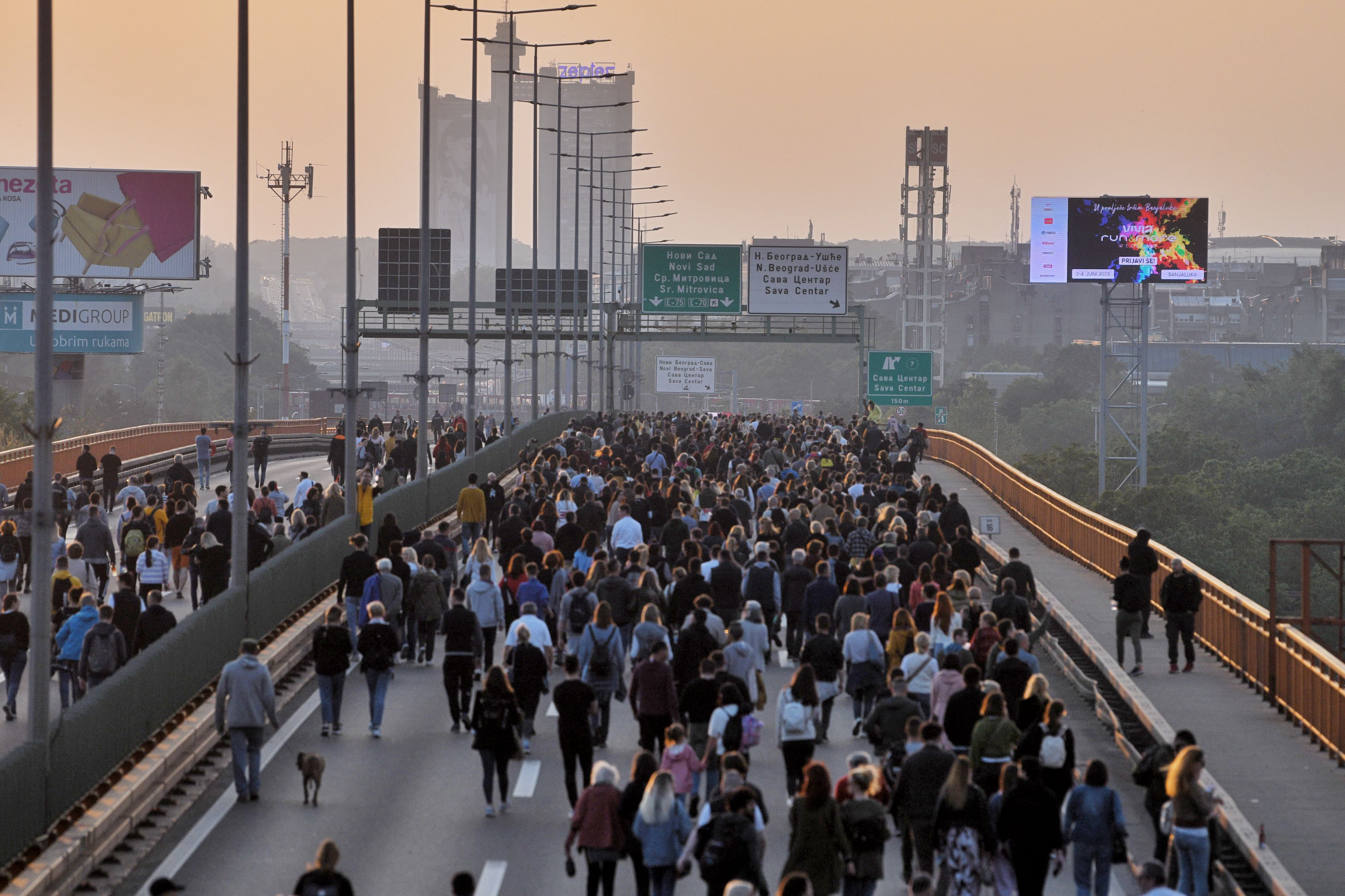 Beograd 19. maj 2023. Protest protiv nasilja drugi po redu Foto:Filip Krainčanić/Nova.rs