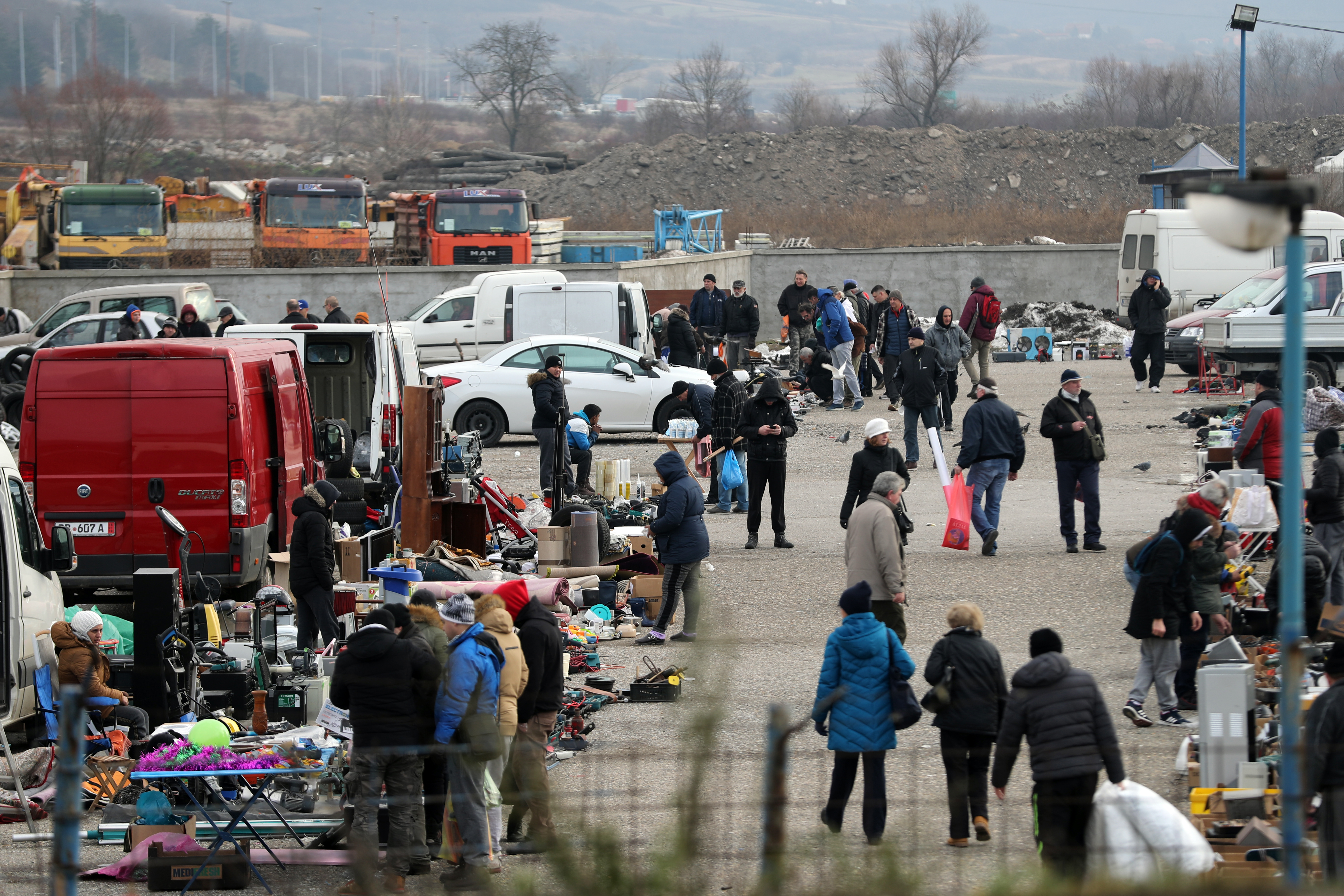Belgrade Buvljak Flea Market