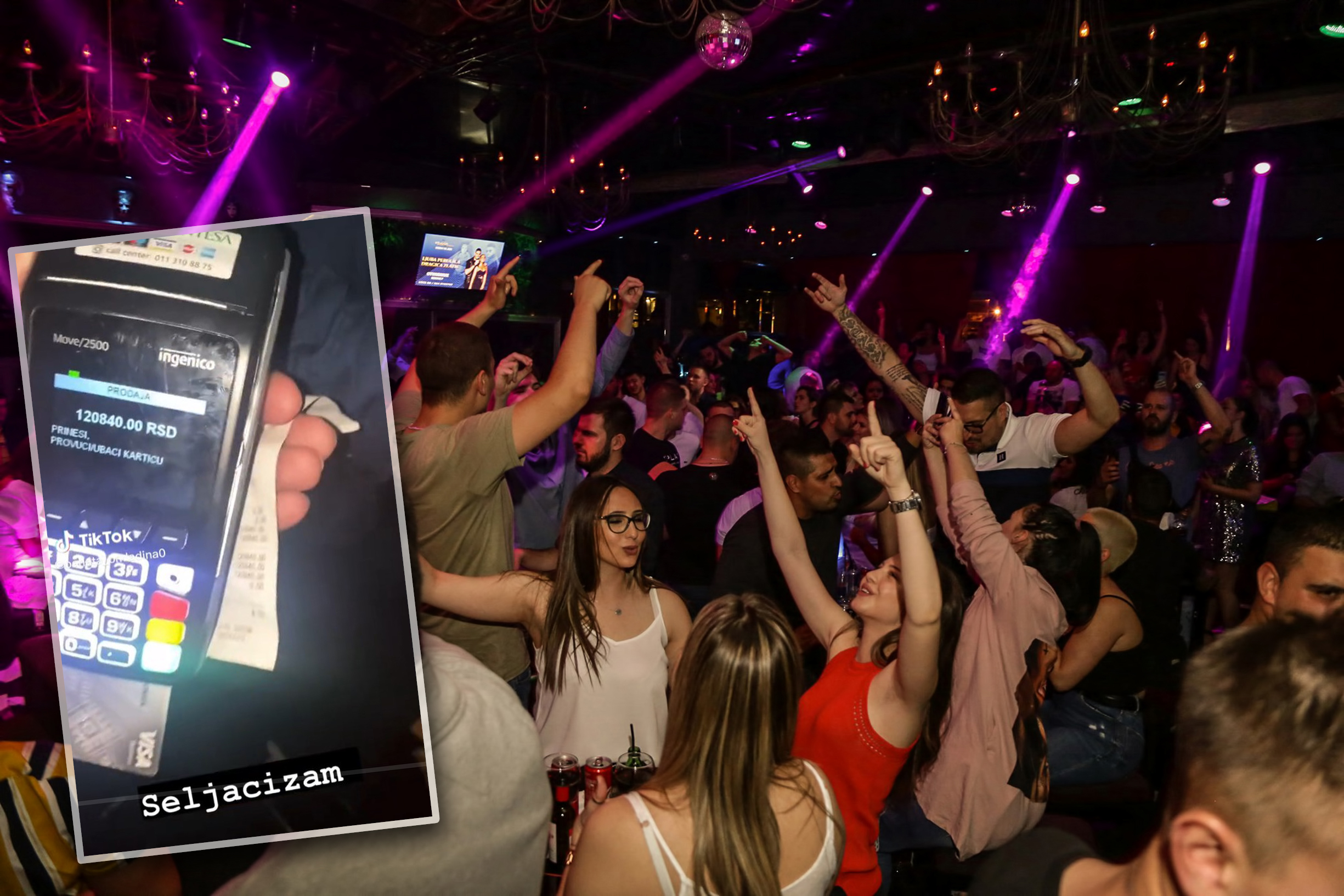 Belgrade,,Serbia,-,May,2020:,Traditional,Serbian,Party,At,Nightclub