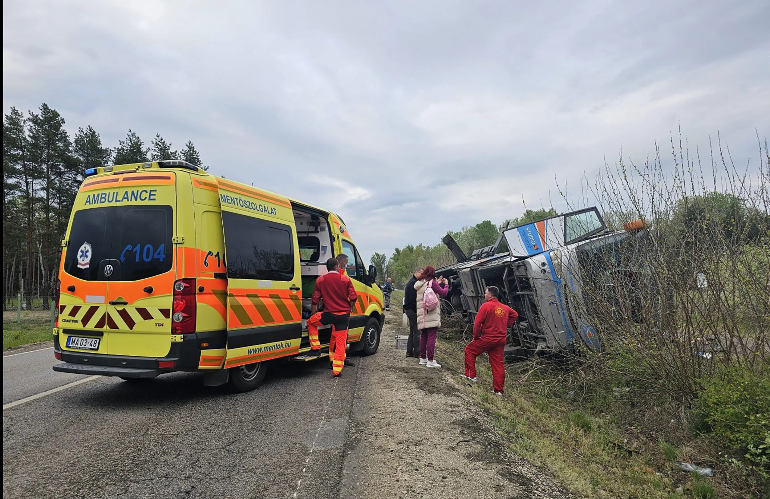 Nesreća u Mađarskoj, srpski autobus,  imamo dozvolu
