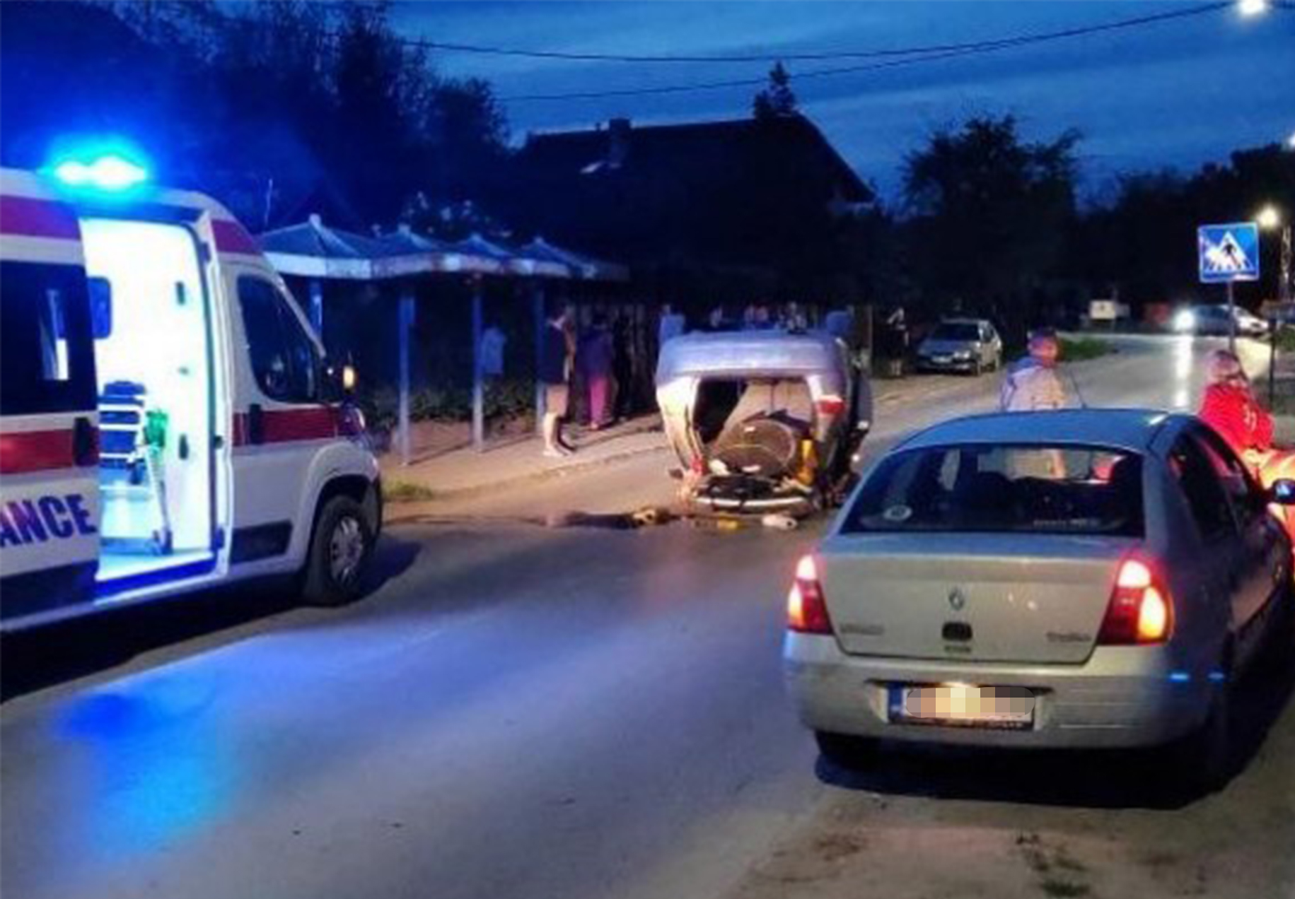 Nezgoda u Subotici, nije poznato stanje učesnika