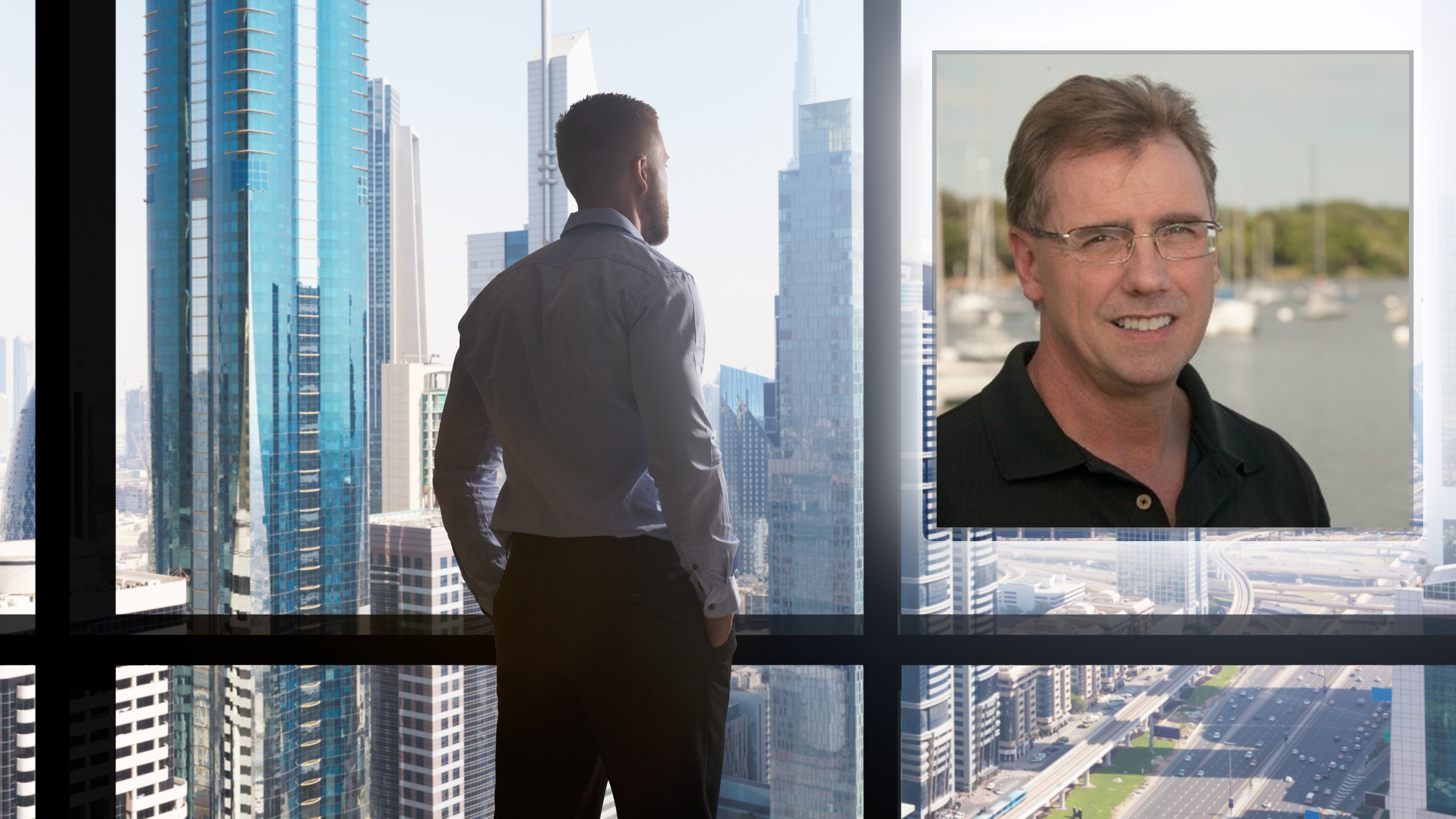Businessman Standing At The Large Window Of A High Office Overlooking The Cityscape,Image: 347528462, License: Royalty-free, Restrictions: , Model Release: yes, Credit line: Andriy Popov / Panthermedia / Profimedia