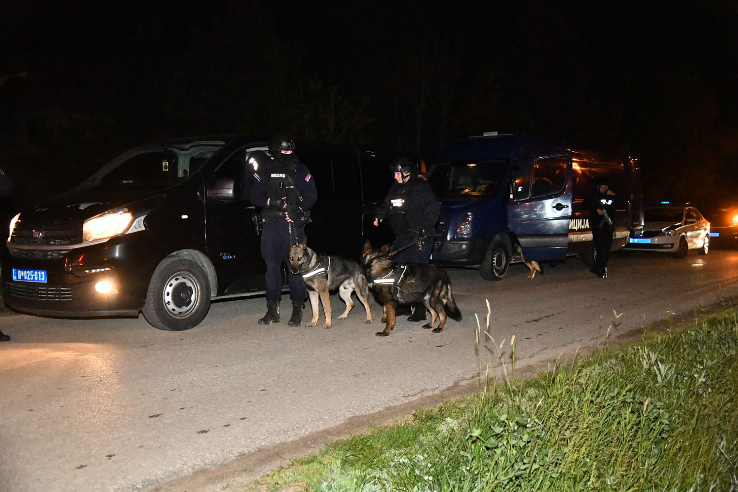 masakr kod Mladenovca, hronika, Mladenovac, policija, ubistvo, ubistva, specijalne jedinice policija sa psima