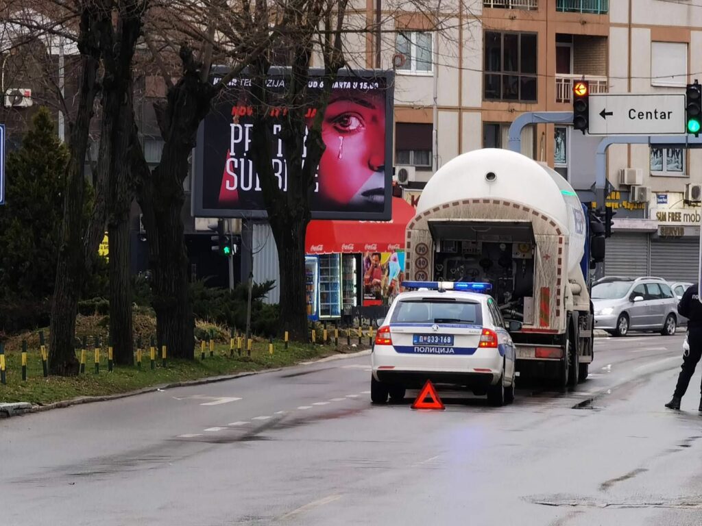 cisterna sa azotom, Kragujevac