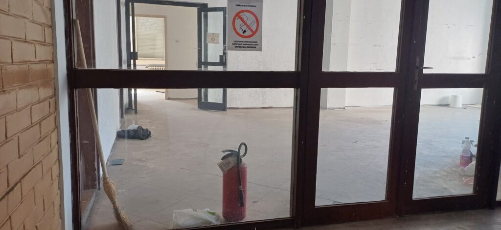 Beograd 08.09.2023. Ambulanta Kneginje Zorke, Nespreman prostor za preseljenje Dnevne bolnice u DZ Vračar