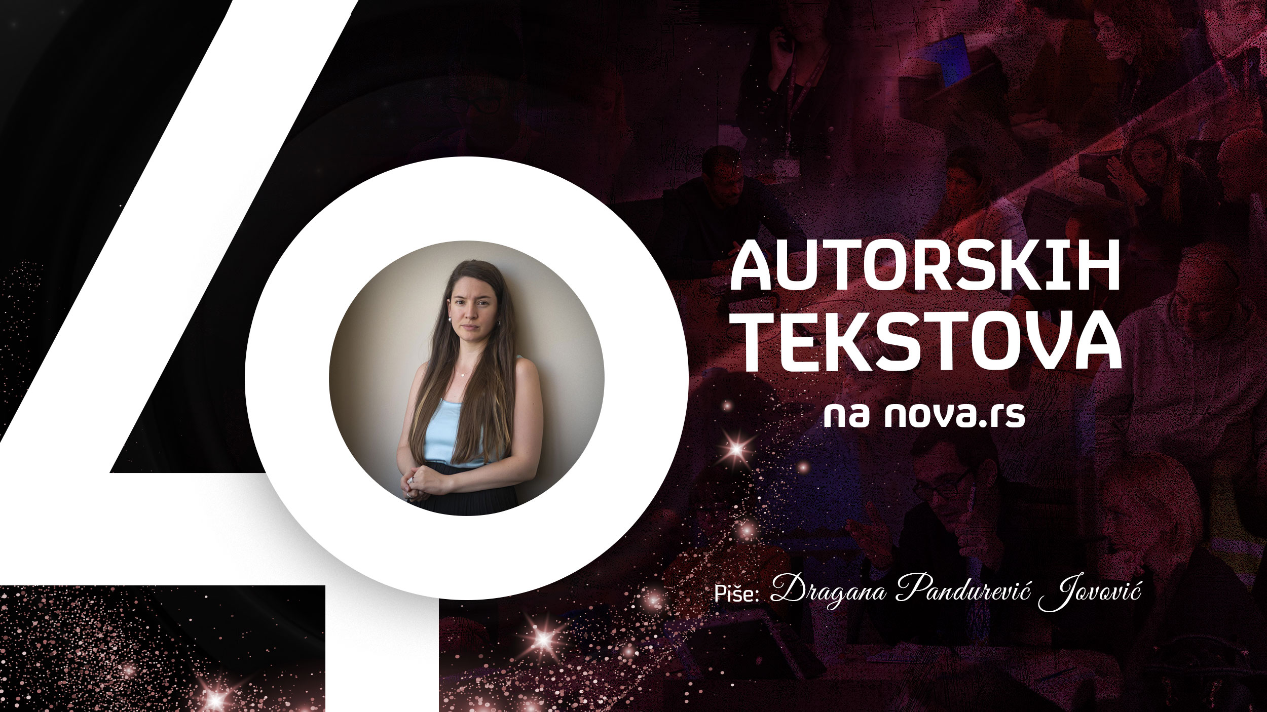 Dragana Pandurević Jovović, 40 autorskih tekstova
