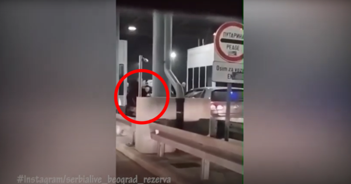 hapšenje naplatna rampa