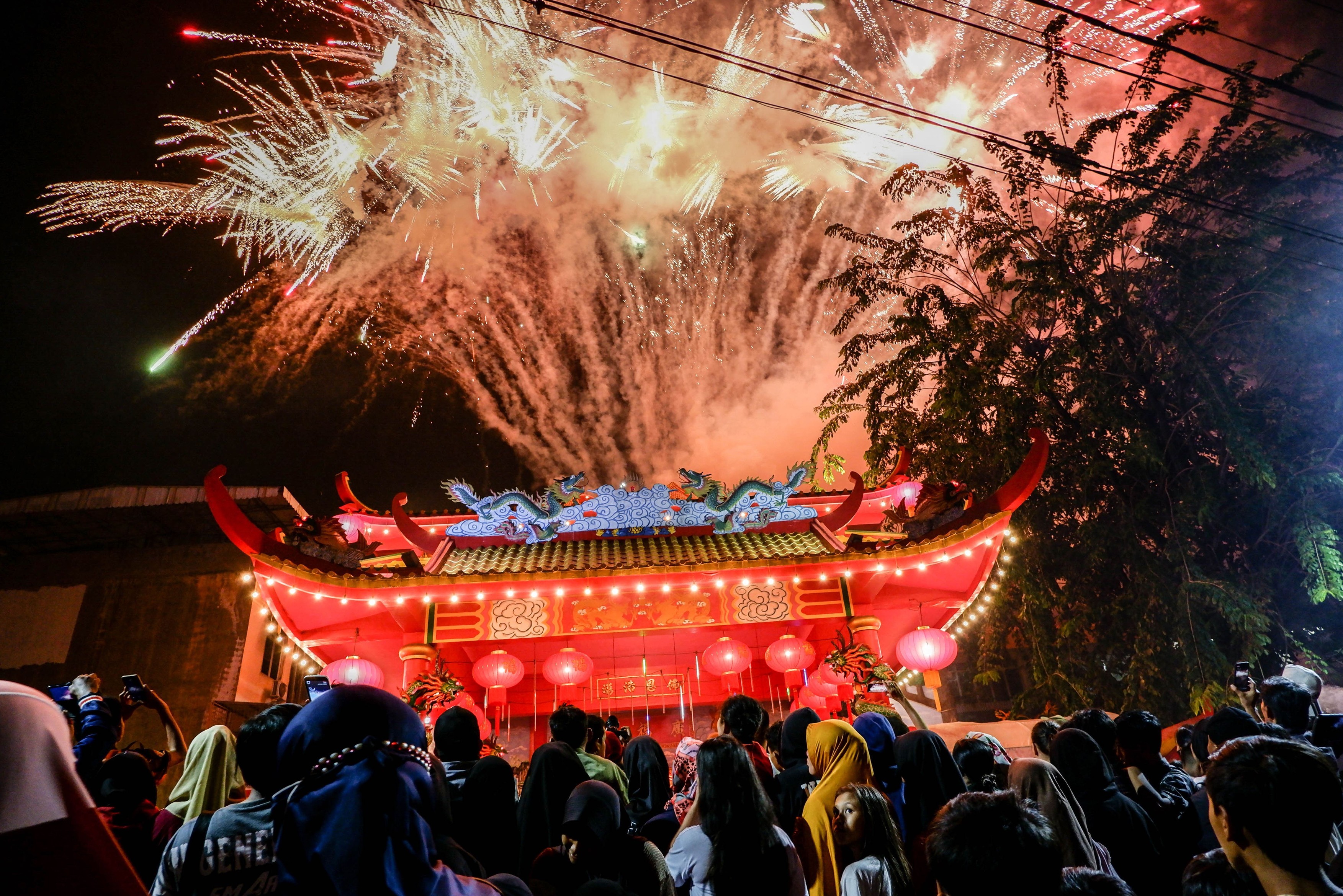 Indonesian Marks Lunar New Year Celebration, Medan - 22 Jan 2023