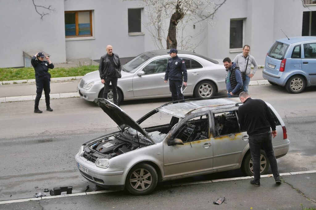 rušanj pucnjava zapaljen automobil ranko eskobar