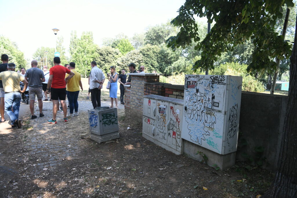 Beograd 10.07.2023. Savski nasip, isključenje struje