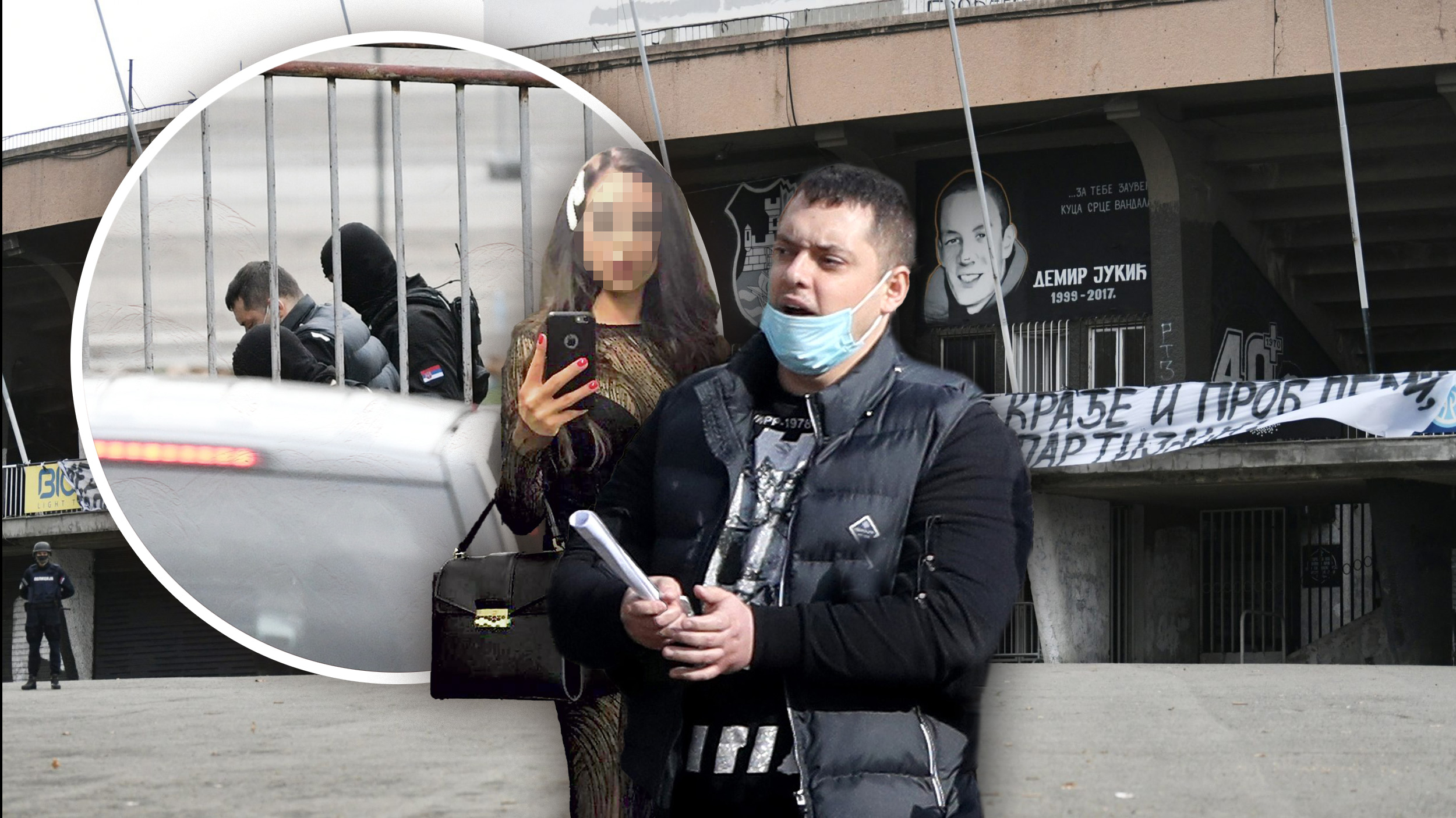 Belivuk, Stadion Partizana, M.R Privatna arhiva