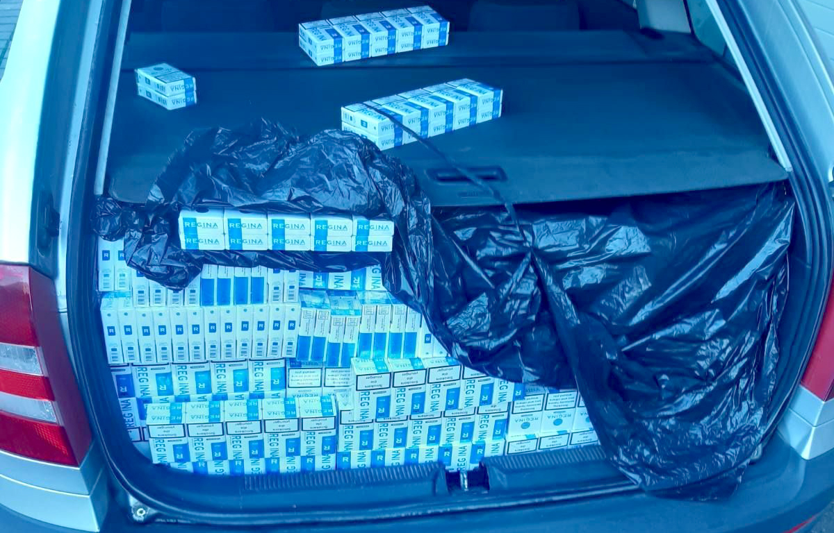 Mali Zvornik, zaplena cigareta, cigarete, zaplena Foto: MUP