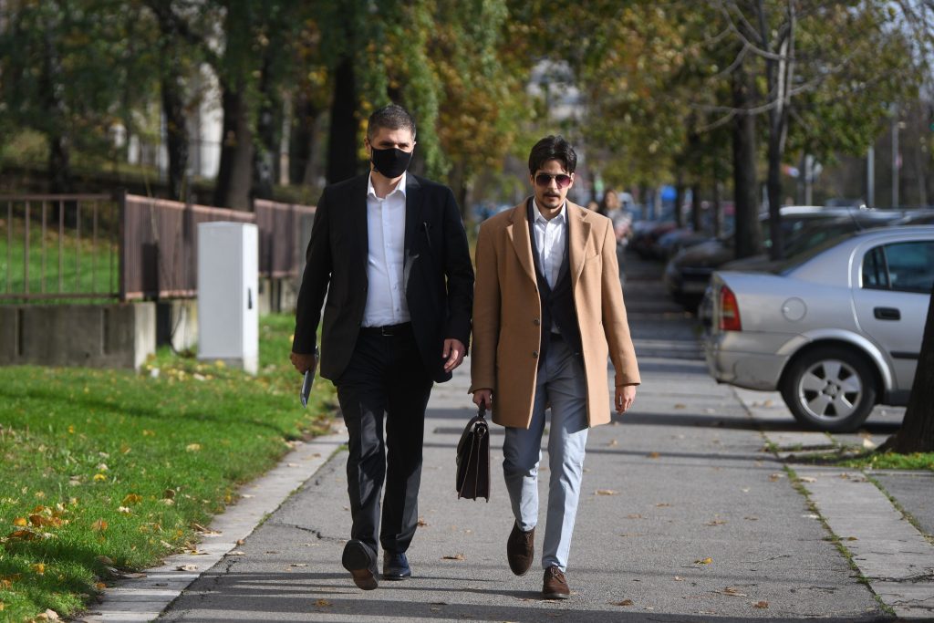 Predrag Koluvija ispred Specijalnog suda Foto: Filip Krainčanić/Nova.rs