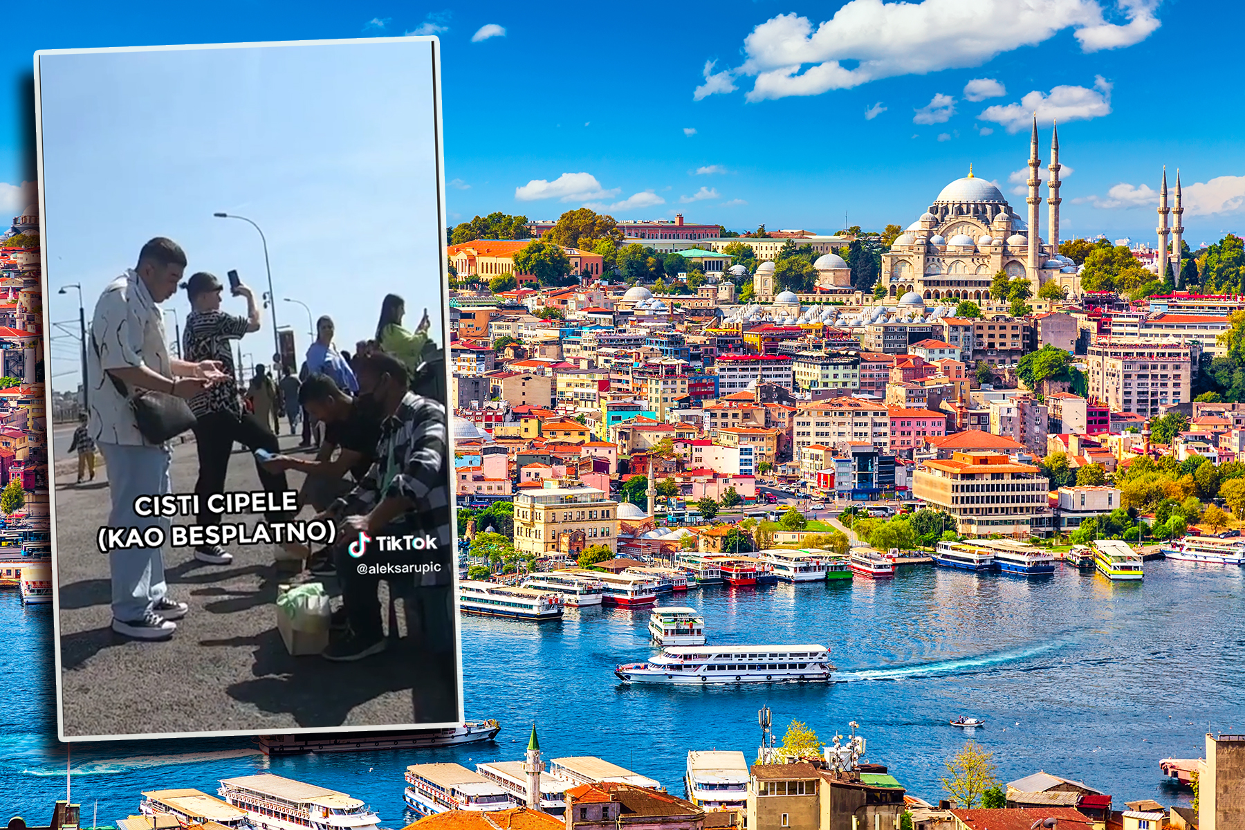 Touristic,Sightseeing,Ships,In,Golden,Horn,Bay,Of,Istanbul,And