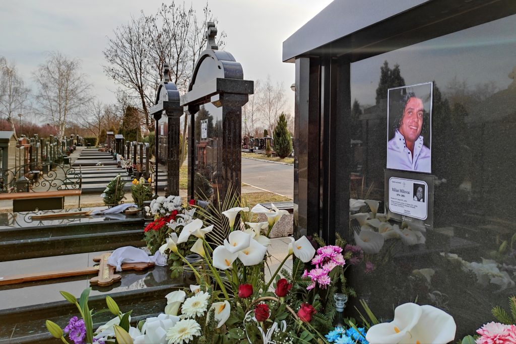 Beograd 05.03.2021. Grob, Grobno mesto ubijenog Milan Milovac Cigla, Foto: Nemanja Jovanovic/Nova.rs