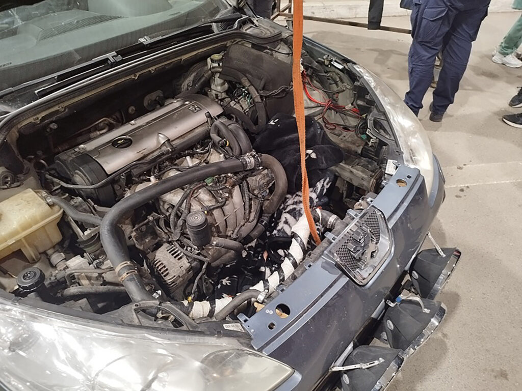 carina Gradinje,  carinici otvorili haubu automobila i ugledali ženu sakrivenu između motora i hladnjaka!?, carina, zena