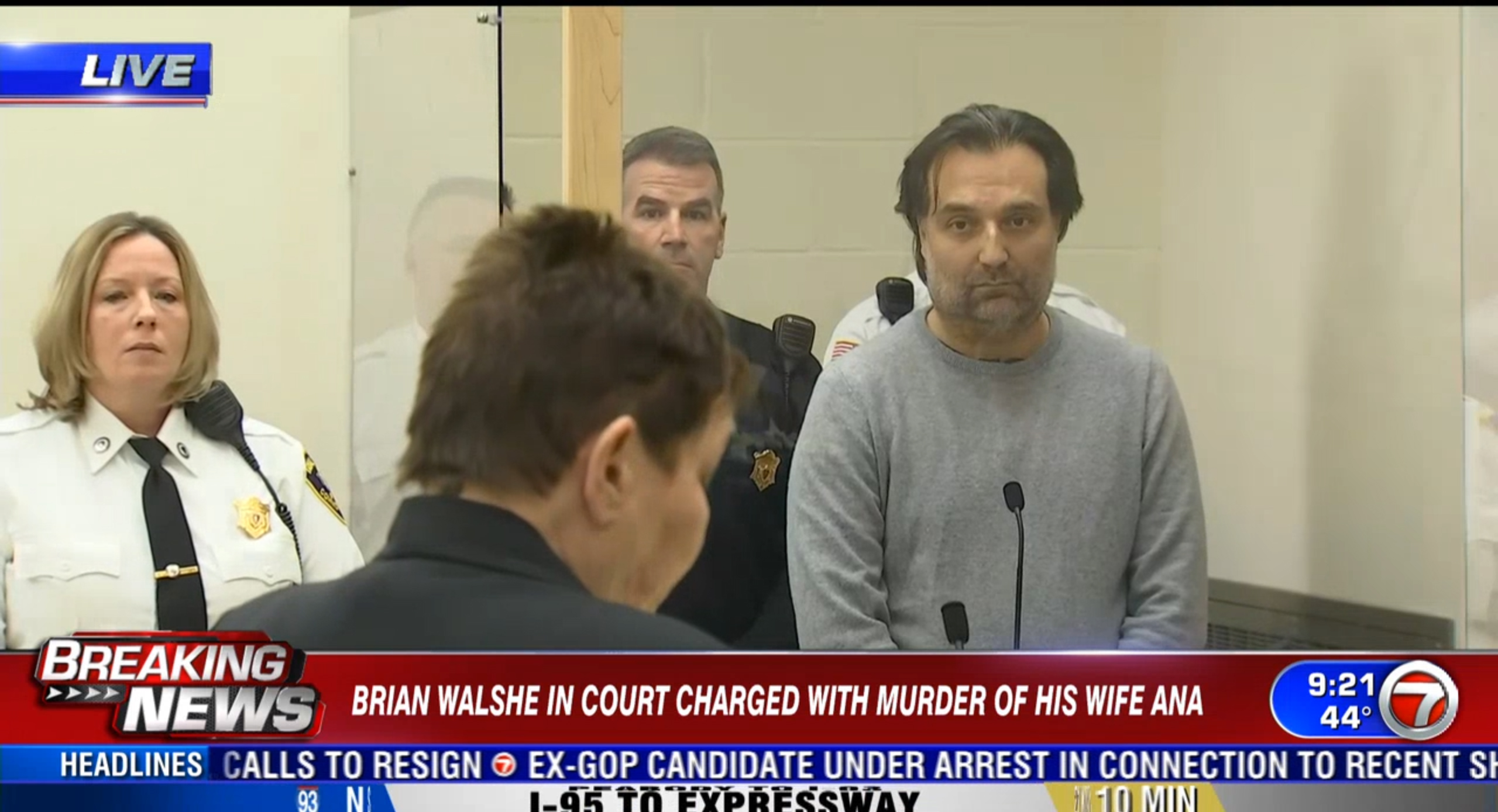 Brian Walsh, Brajan Volš u sudnici