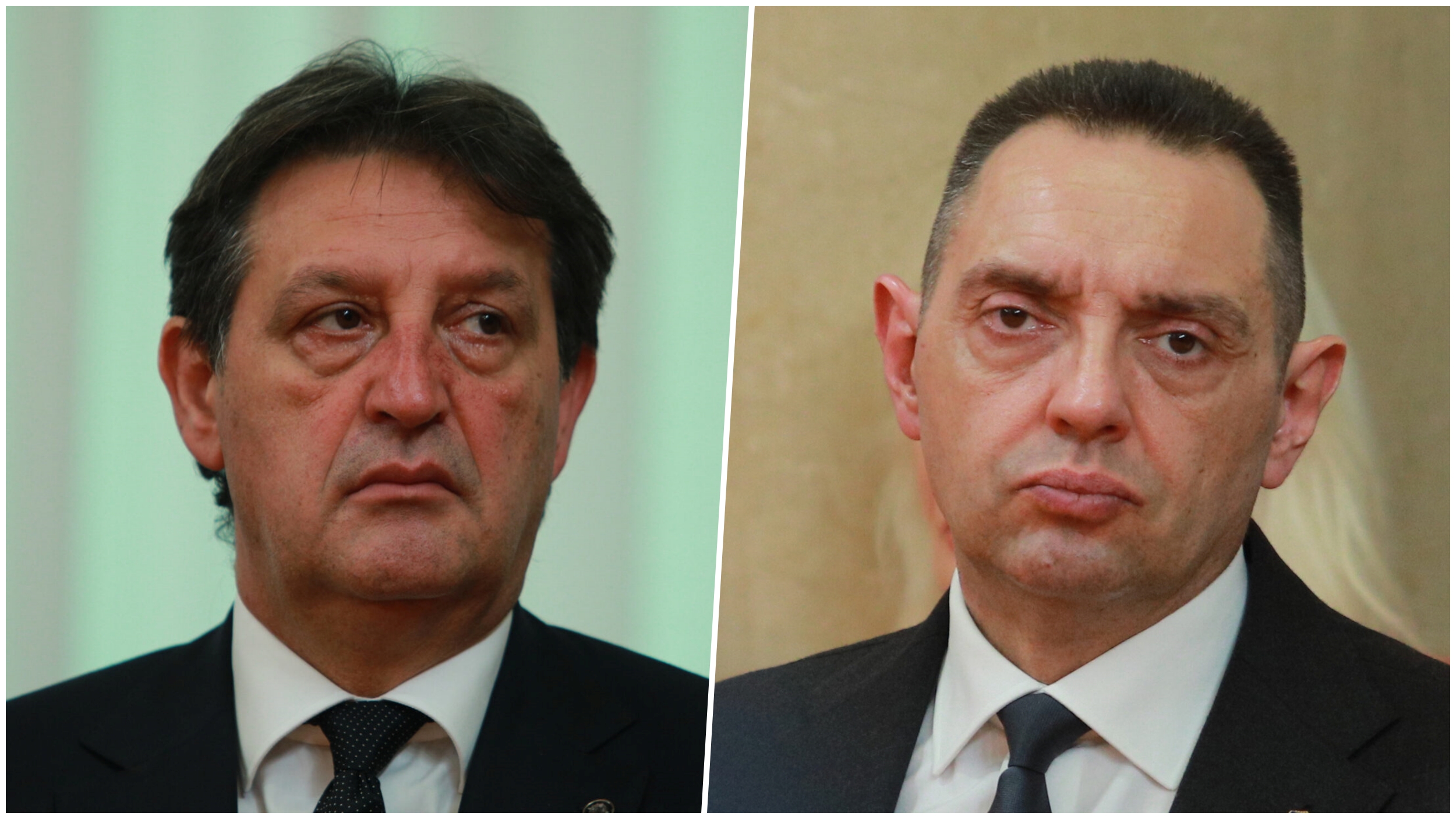 Bratislav Gašić  i Aleksandar Vulin Foto: Milos Tesic/ATAImages