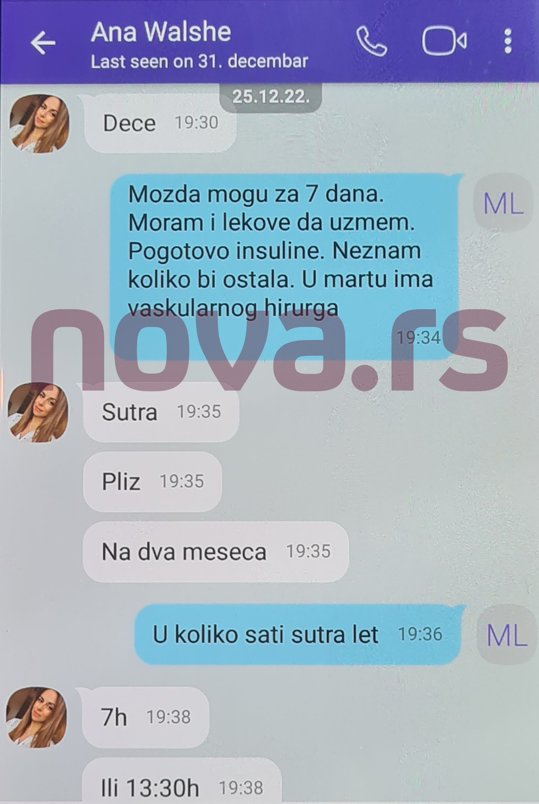 ana vols majka i poruke