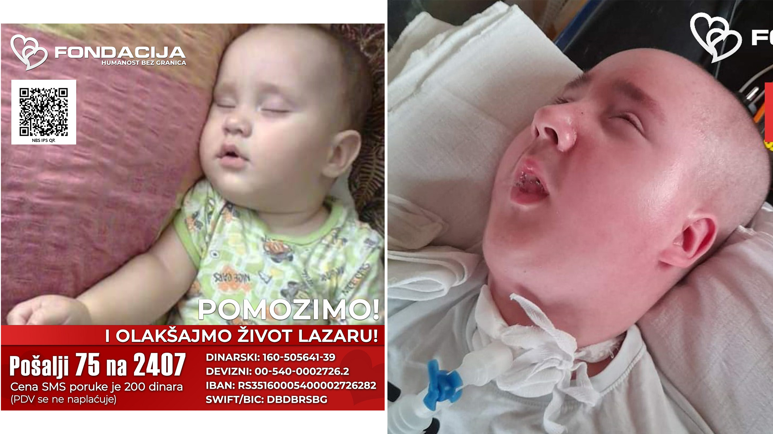 Pomozimo Lazaru, Humanost bez granica