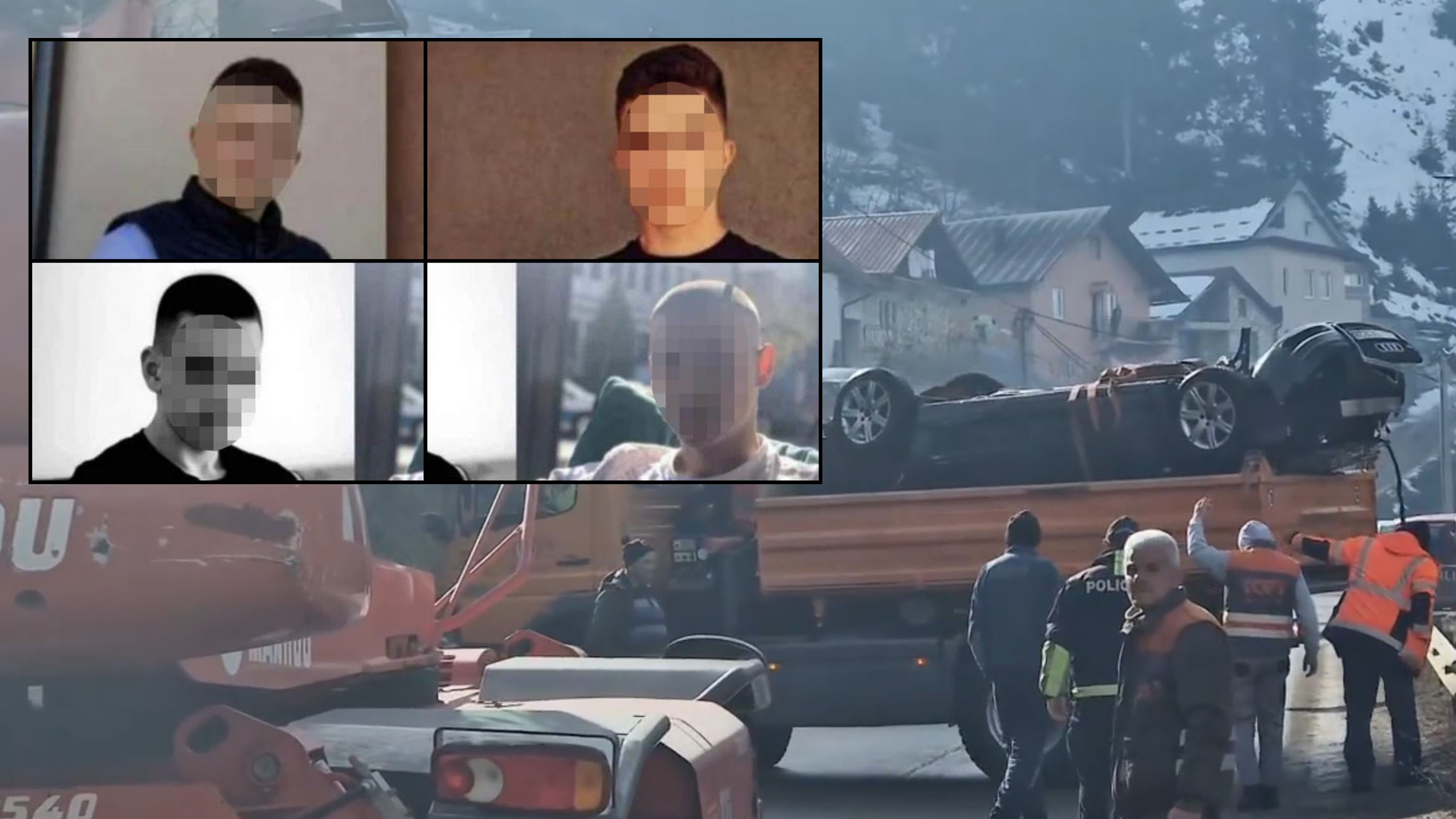 Rožaje, Crna Gora, nesreća, nastradali, kombo Foto: Printscreen/Facebook/Radio televizija Rožaje/Društvene mreže