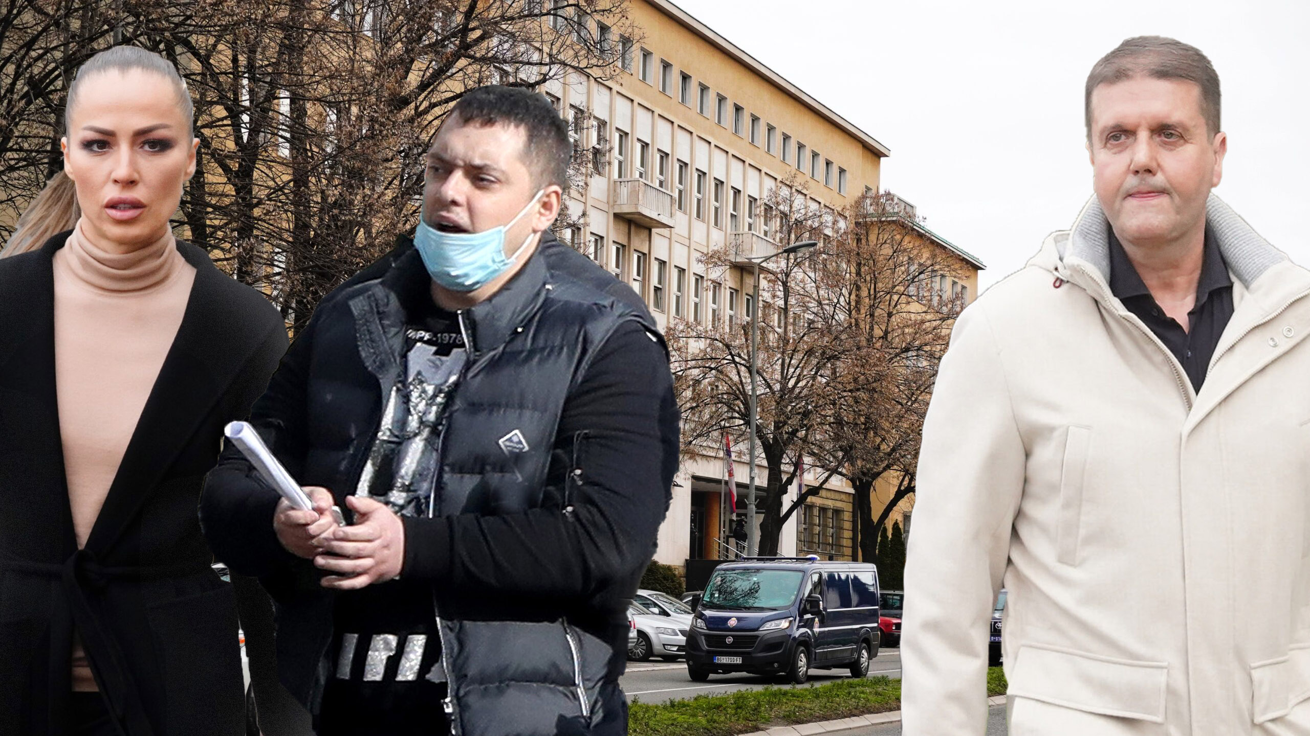 DOLAZAK KOLONE U SPECIJALNI SUD