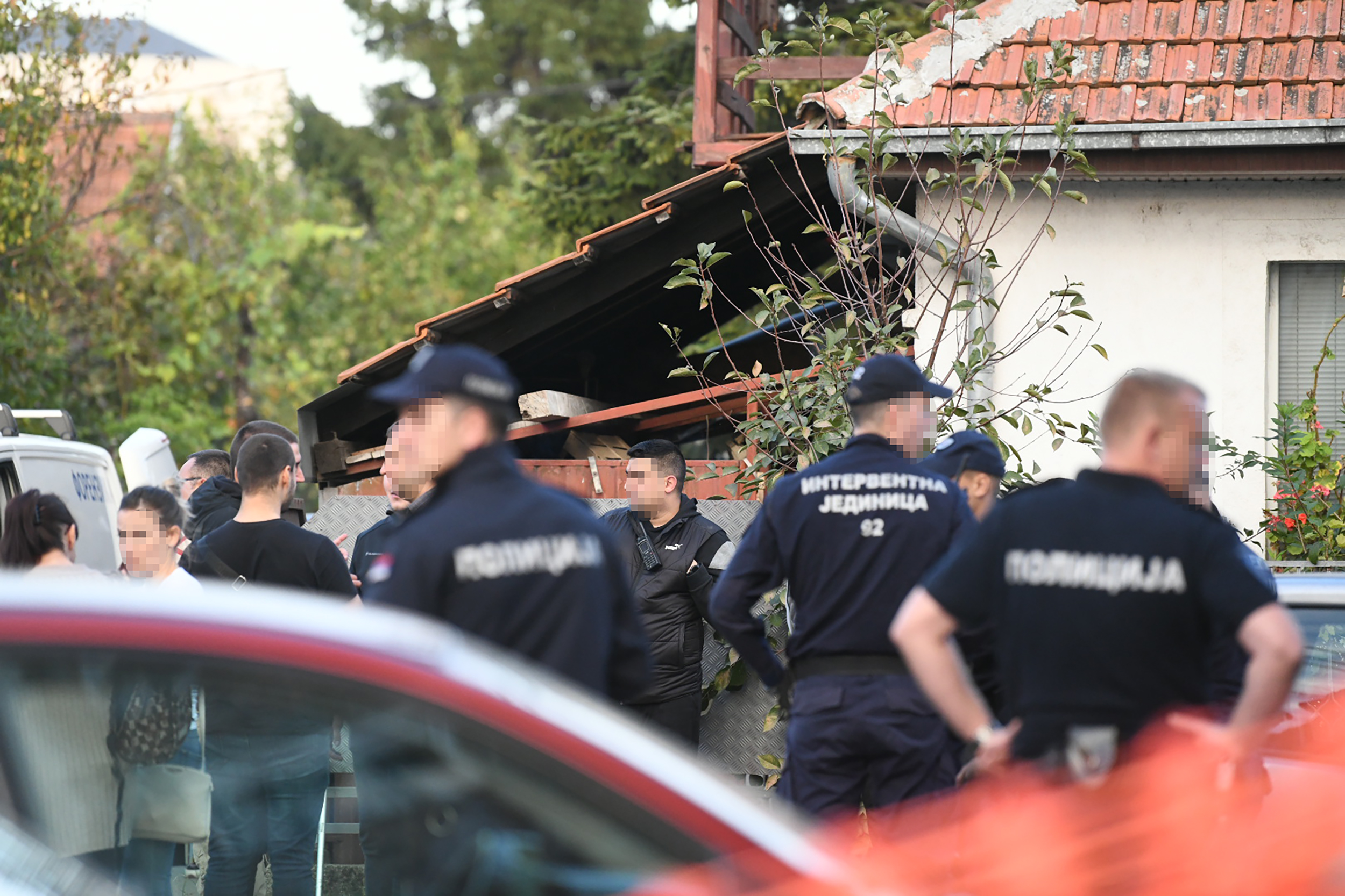 Beograd, 15.10.2022. Krnjača ubistvo, pucnjava, policija, hronika Foto: Vesna Lalić/Nova.rs