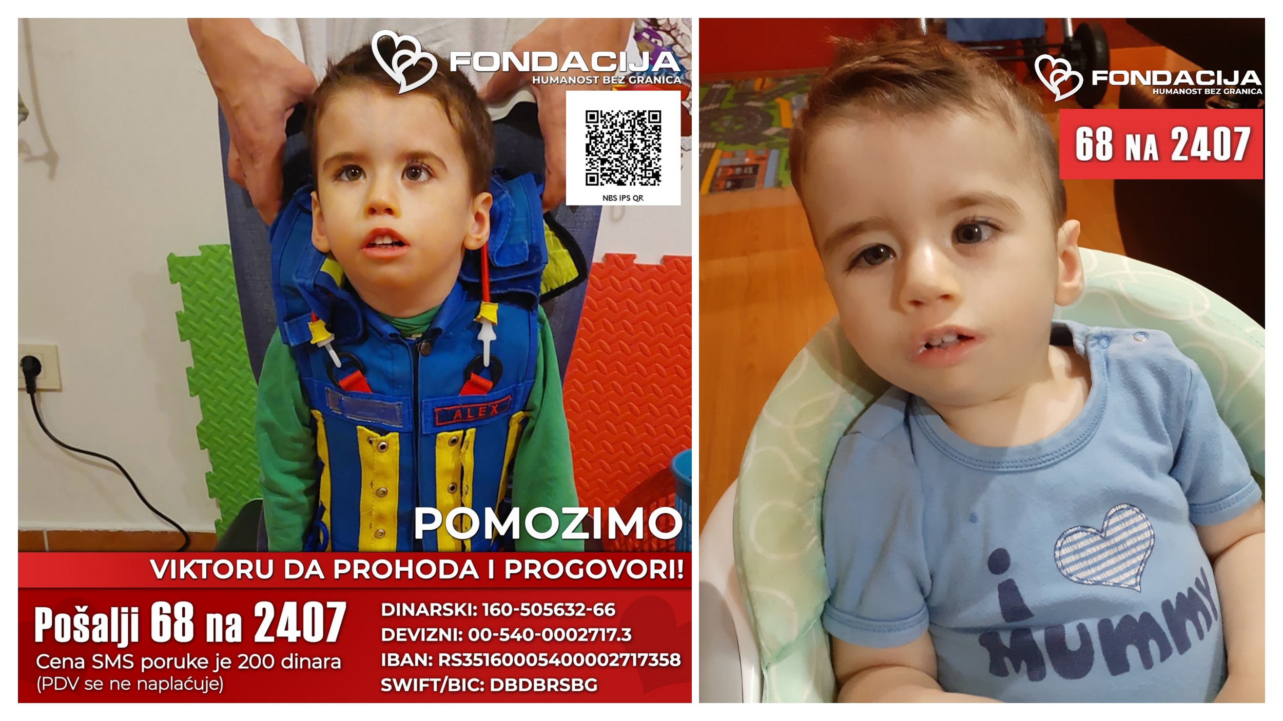 Pomozimo Viktoru slanjem 68 na 2407, Viktor Jović