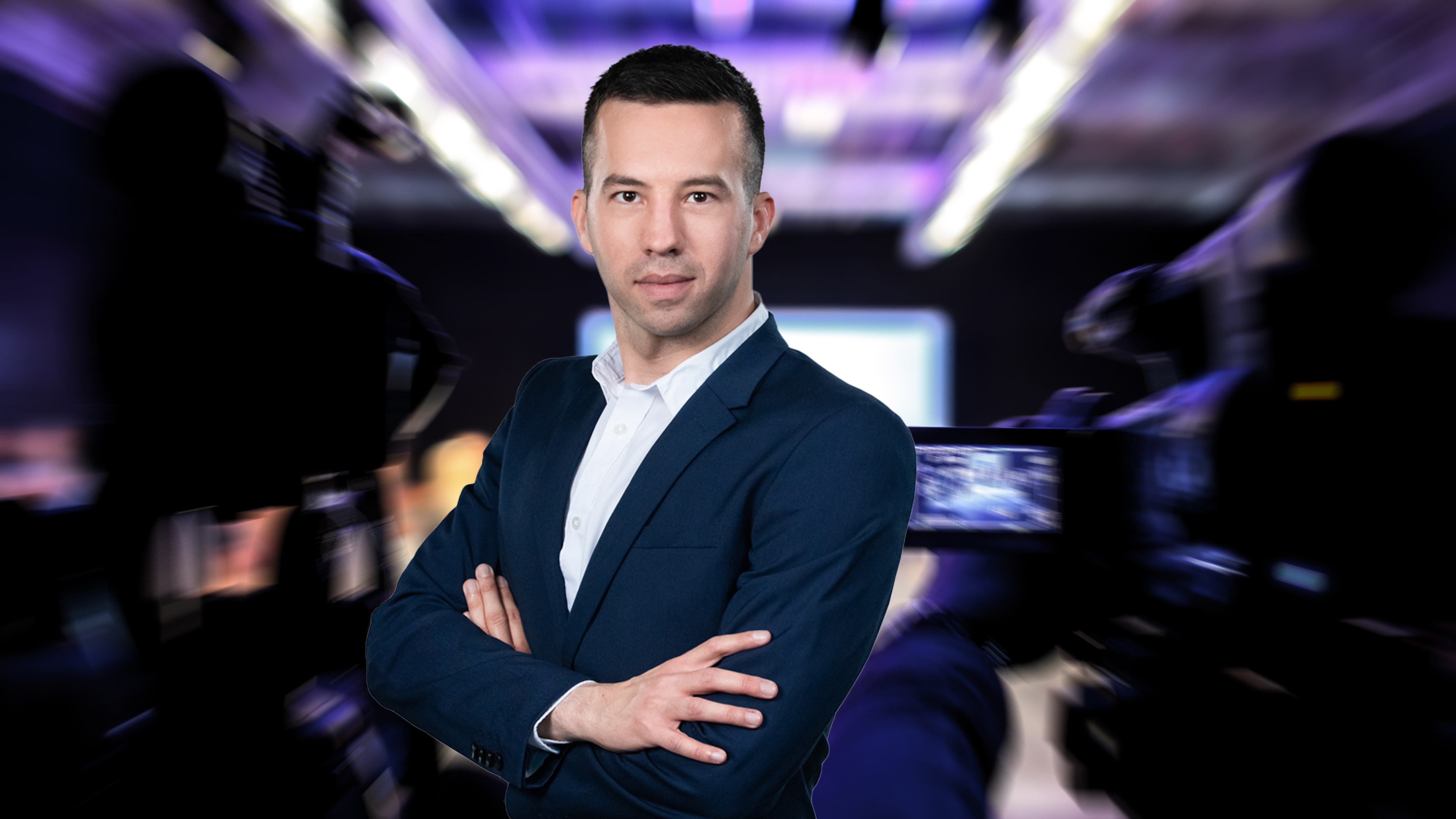 Television Camera Broadcasting a Fashion Show, Catwalk Event.