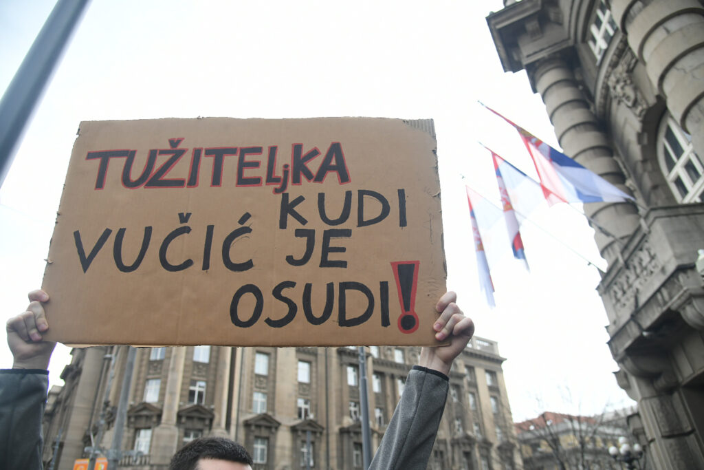 25.02.2023. Protest advokata zbog smene tuziteljki,