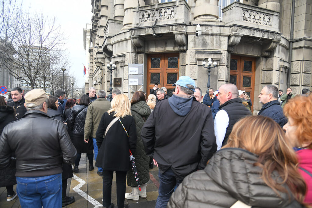 25.02.2023. Protest advokata zbog smene tuziteljki,