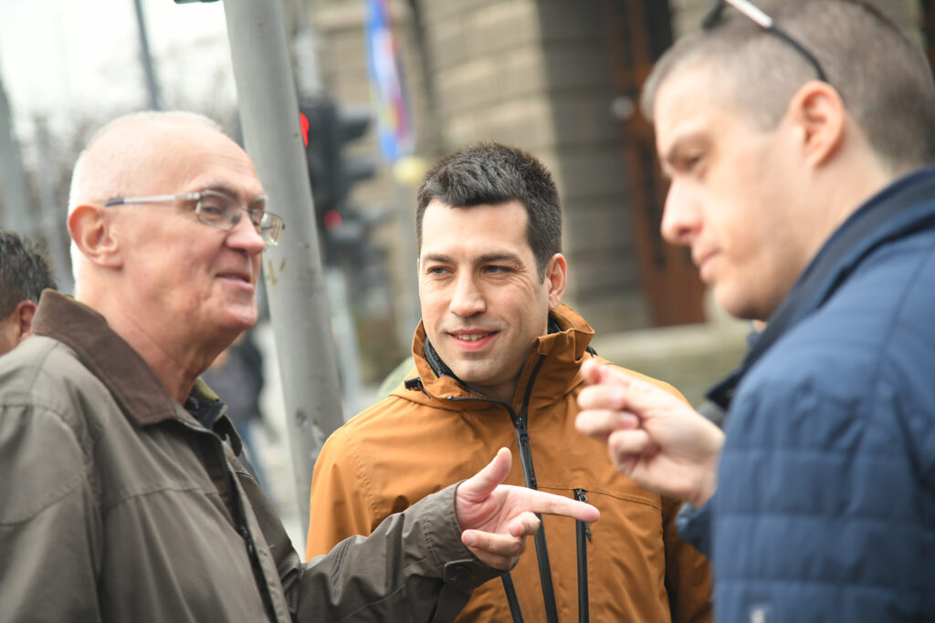 25.02.2023. Protest advokata zbog smene tuziteljki,Dobrica Veselinović