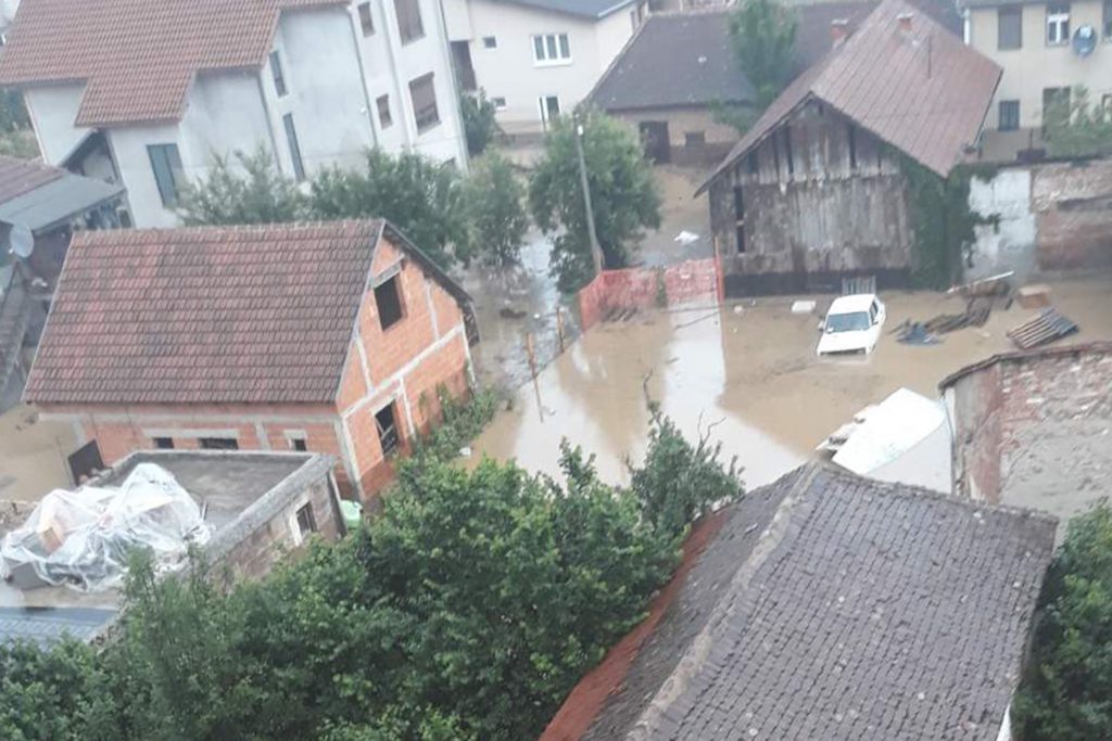 Kosjeric, poplava, poplave, fotografije prosledio Milenko Vasovic