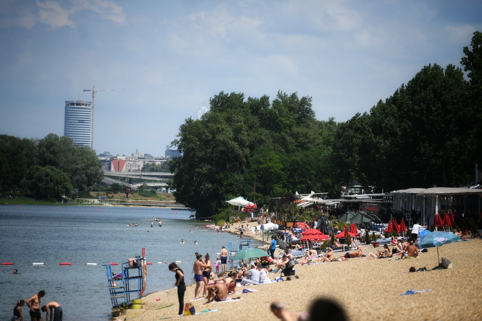Beograd 12. jun 2022. Beogradsko more Ada Ciganlija, lepo vreme, cene, leto Foto:Vesna Lalić/Nova.rs