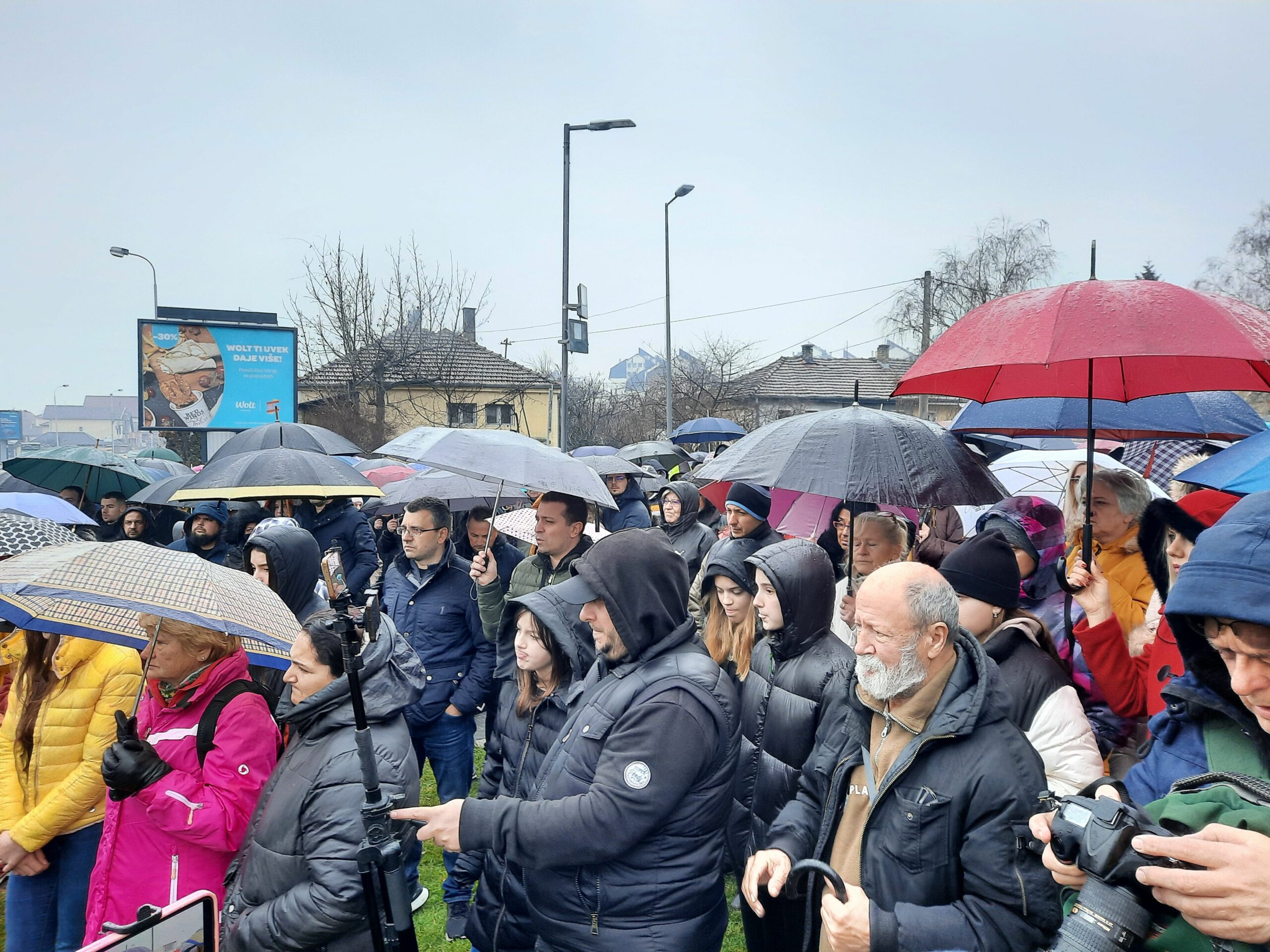 Kragujevac 14. januar 2023.Protestni skup Pravda za Nikolinu Foto:Aleksandra Petrović/Nova.rs